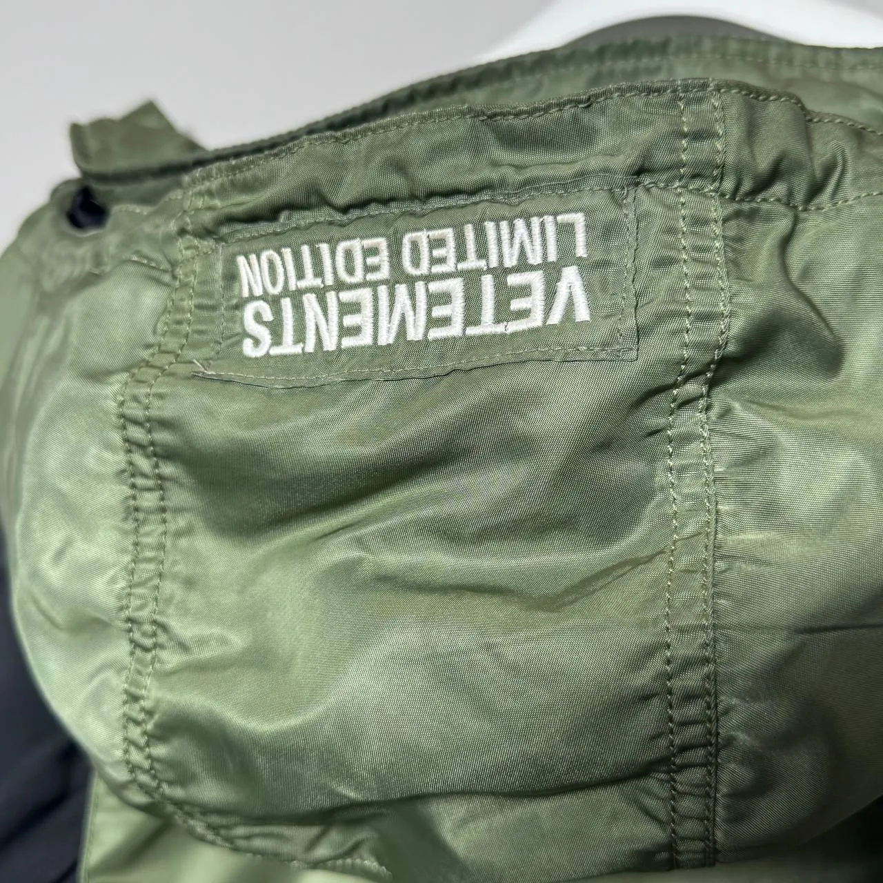 Vetements X Alpha Industries Bomber Jacket
