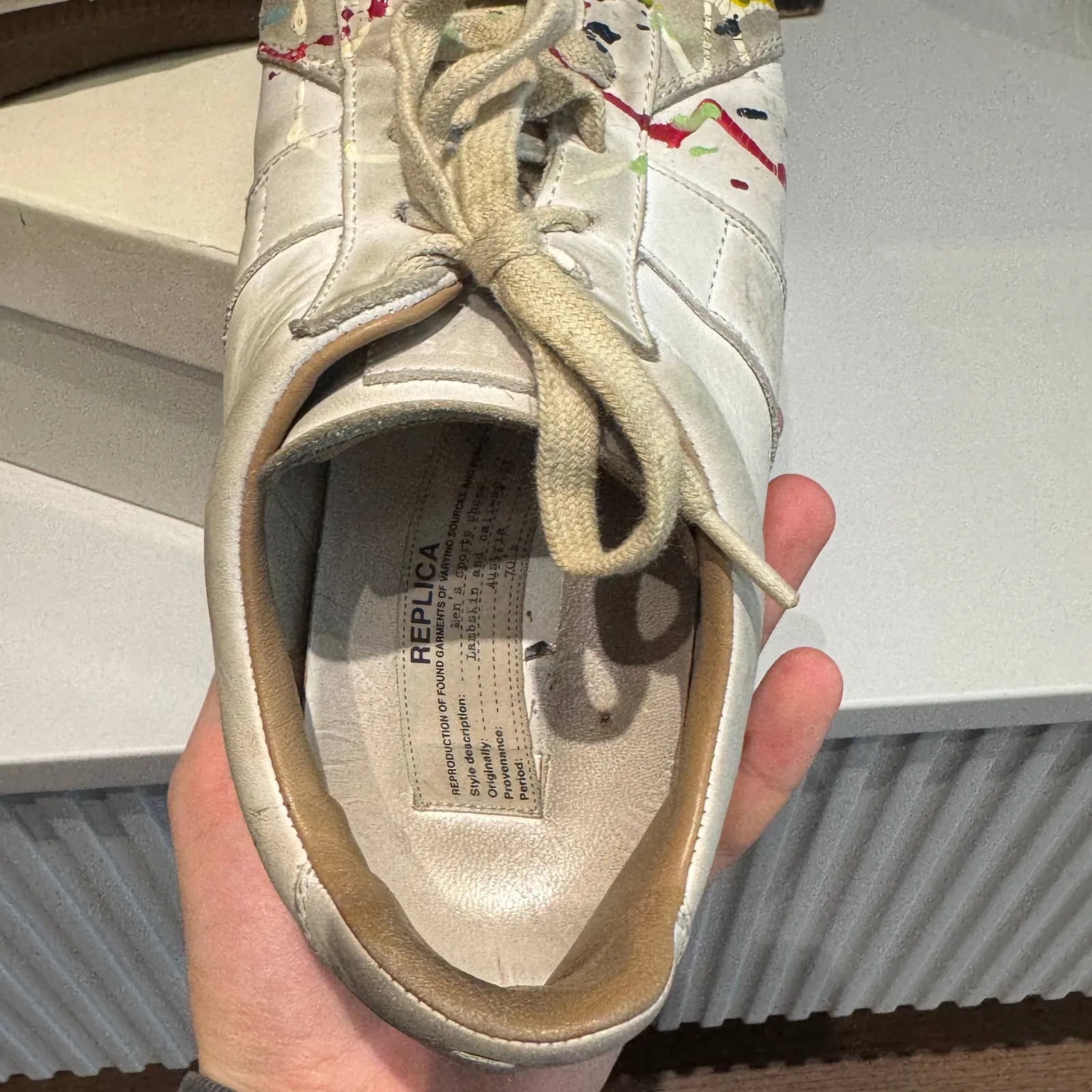 Maison Margiela Paint-Splatter Replica