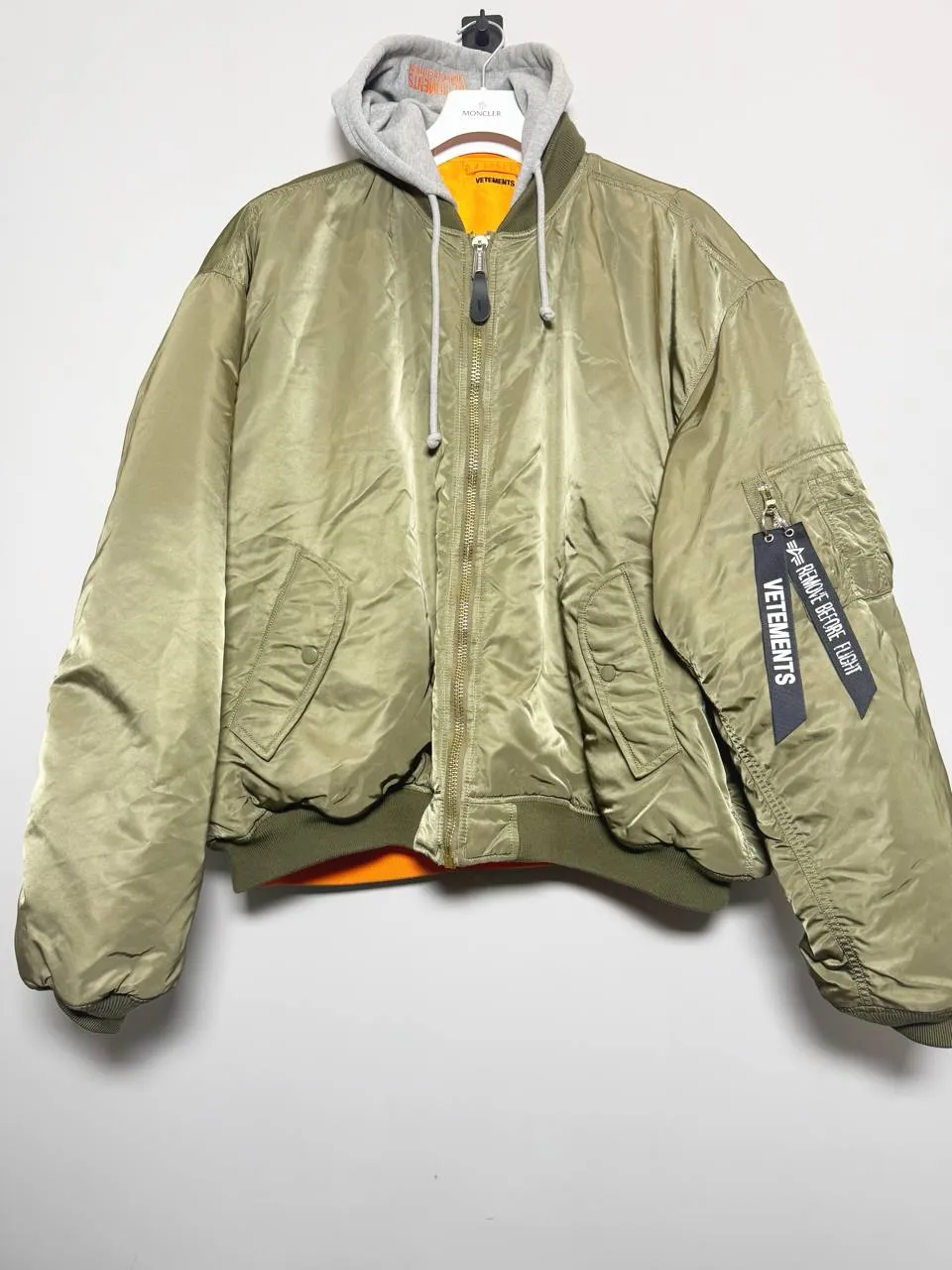 Vetements Double Bomber Green Very Rare