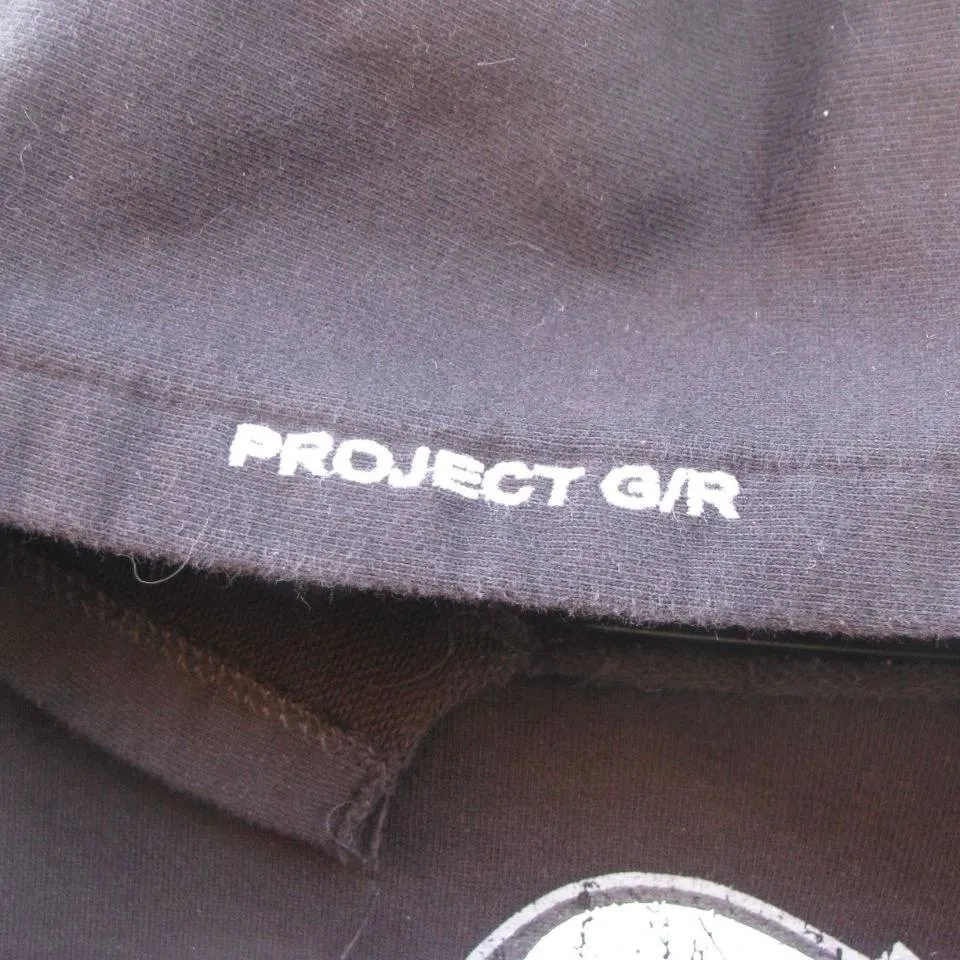 Project GR «Sex» Distressed Hoodie