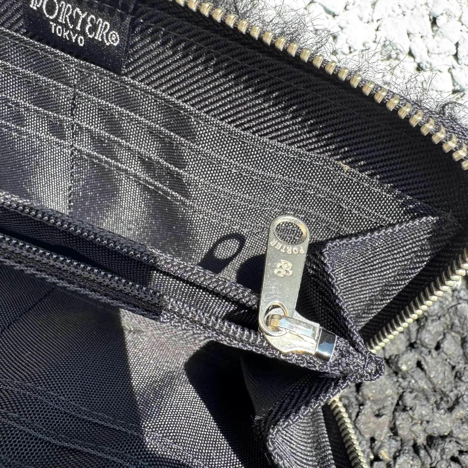 BEAMS BOY × PORTER Fur Long Wallet