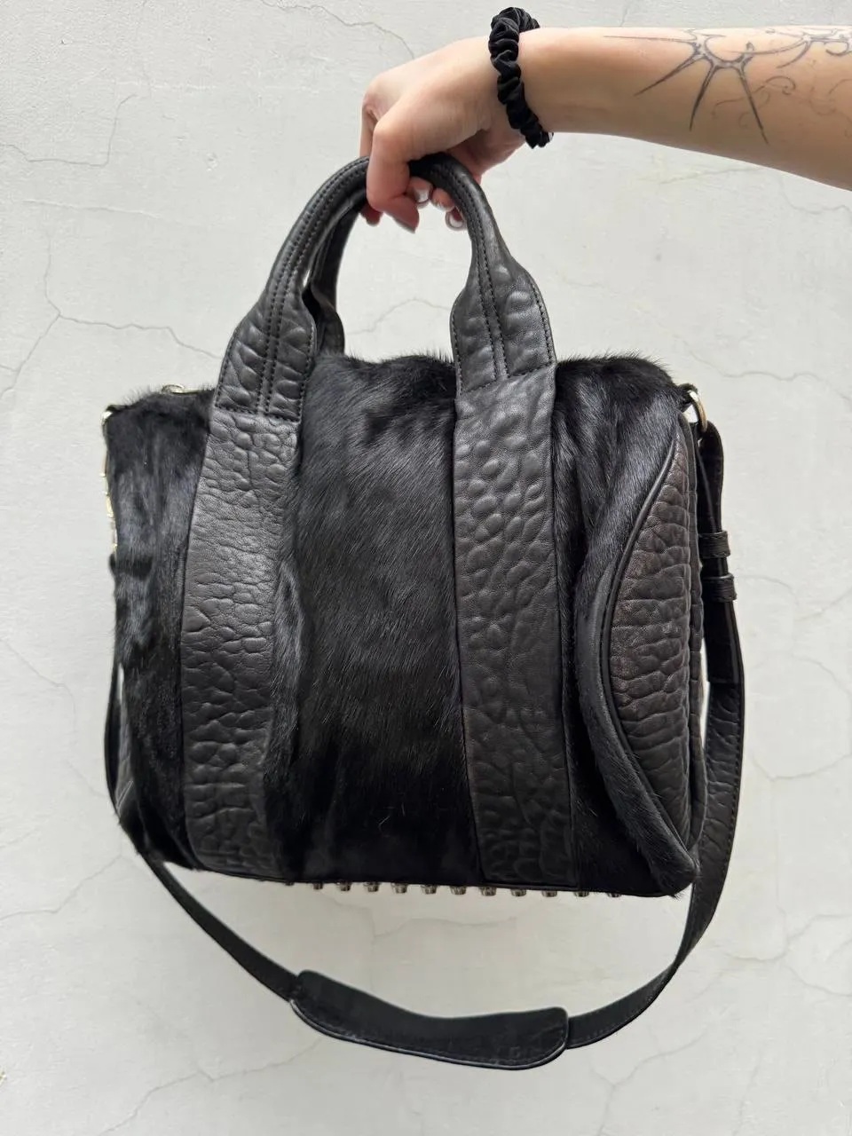 Alexander Wang Ponyhair Rocco Duffle