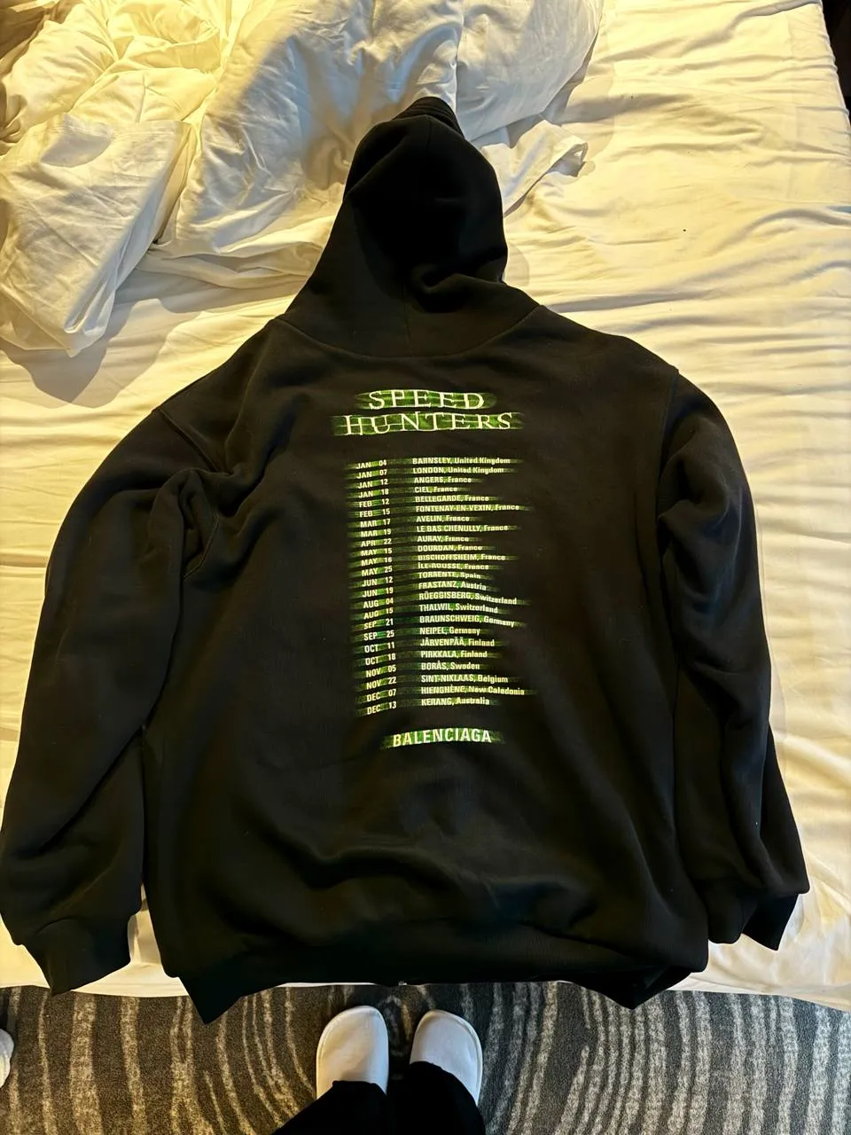 Balenciaga Speed Hunters Zip Hoodie