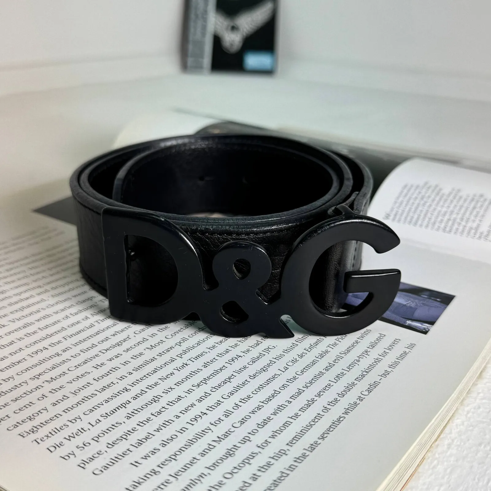 Dolce & Gabbana Logo Belt