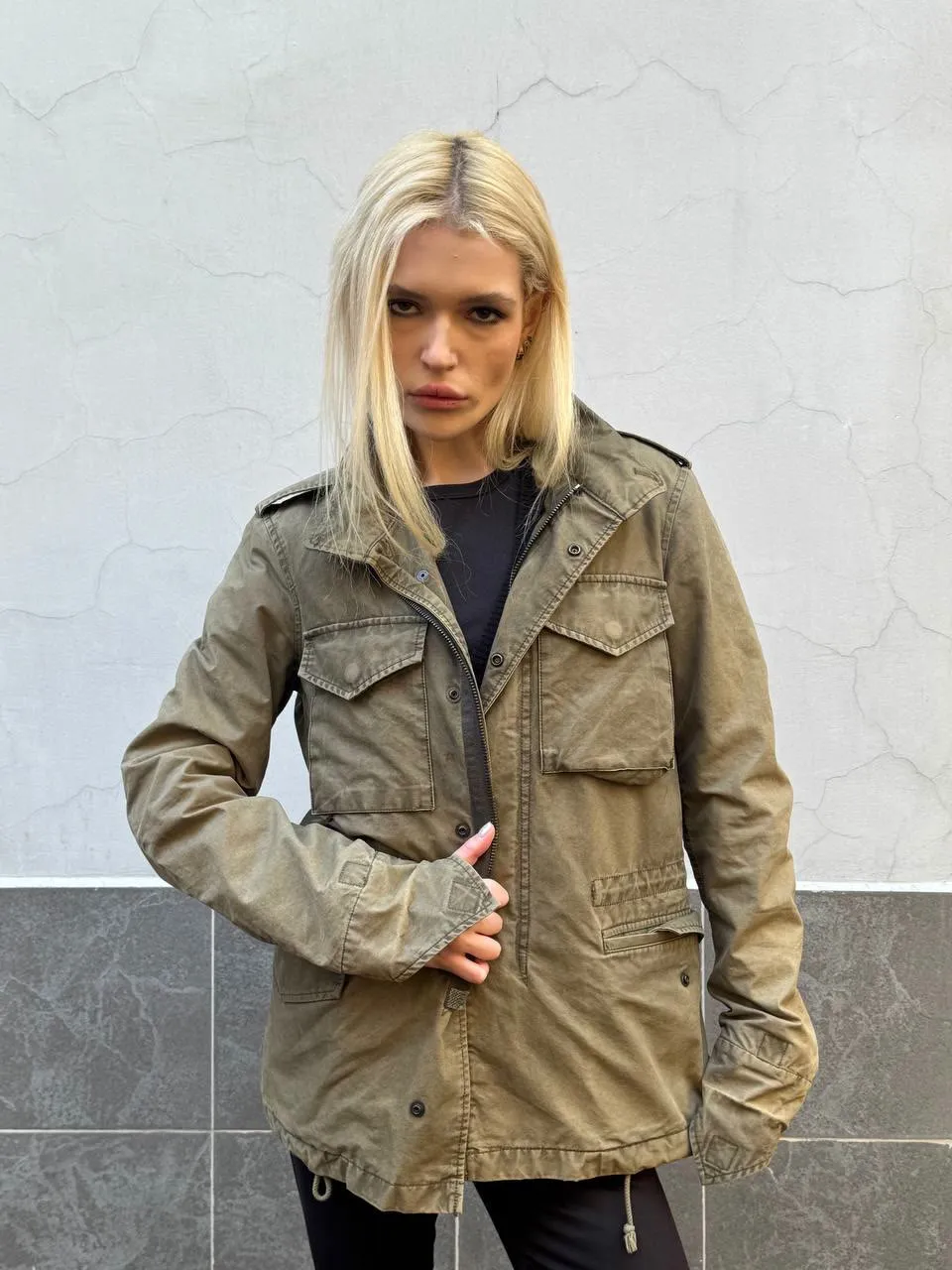 ATTACHMENT by Kazuki Kuraishi Washed M-65 Field Jacket