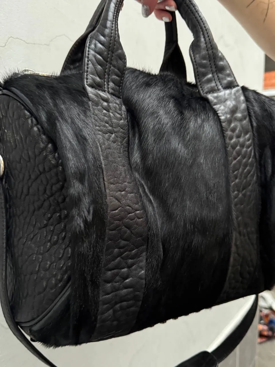 Alexander Wang Ponyhair Rocco Duffle