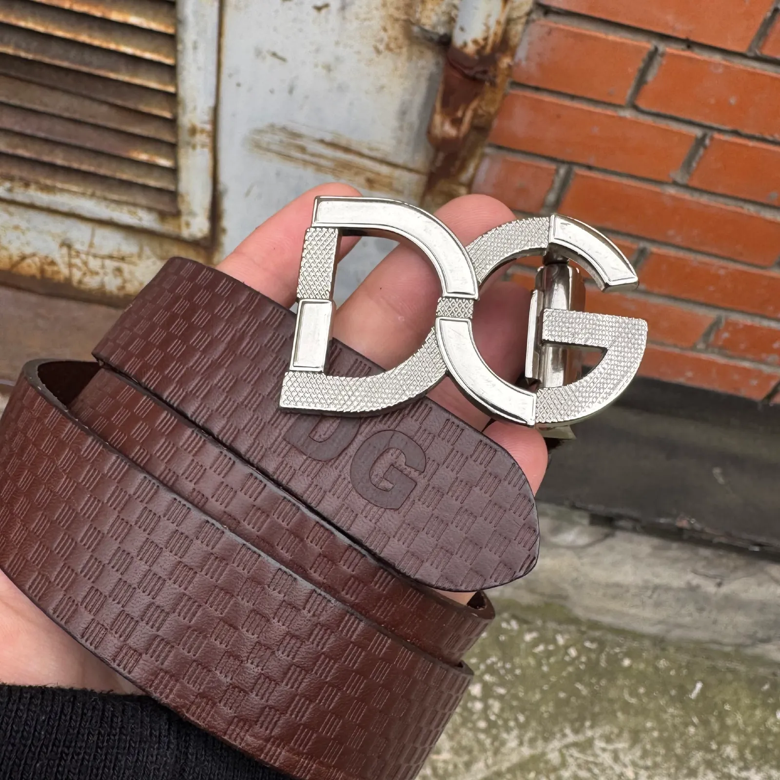 Dolce & Gabbana Logo Belt