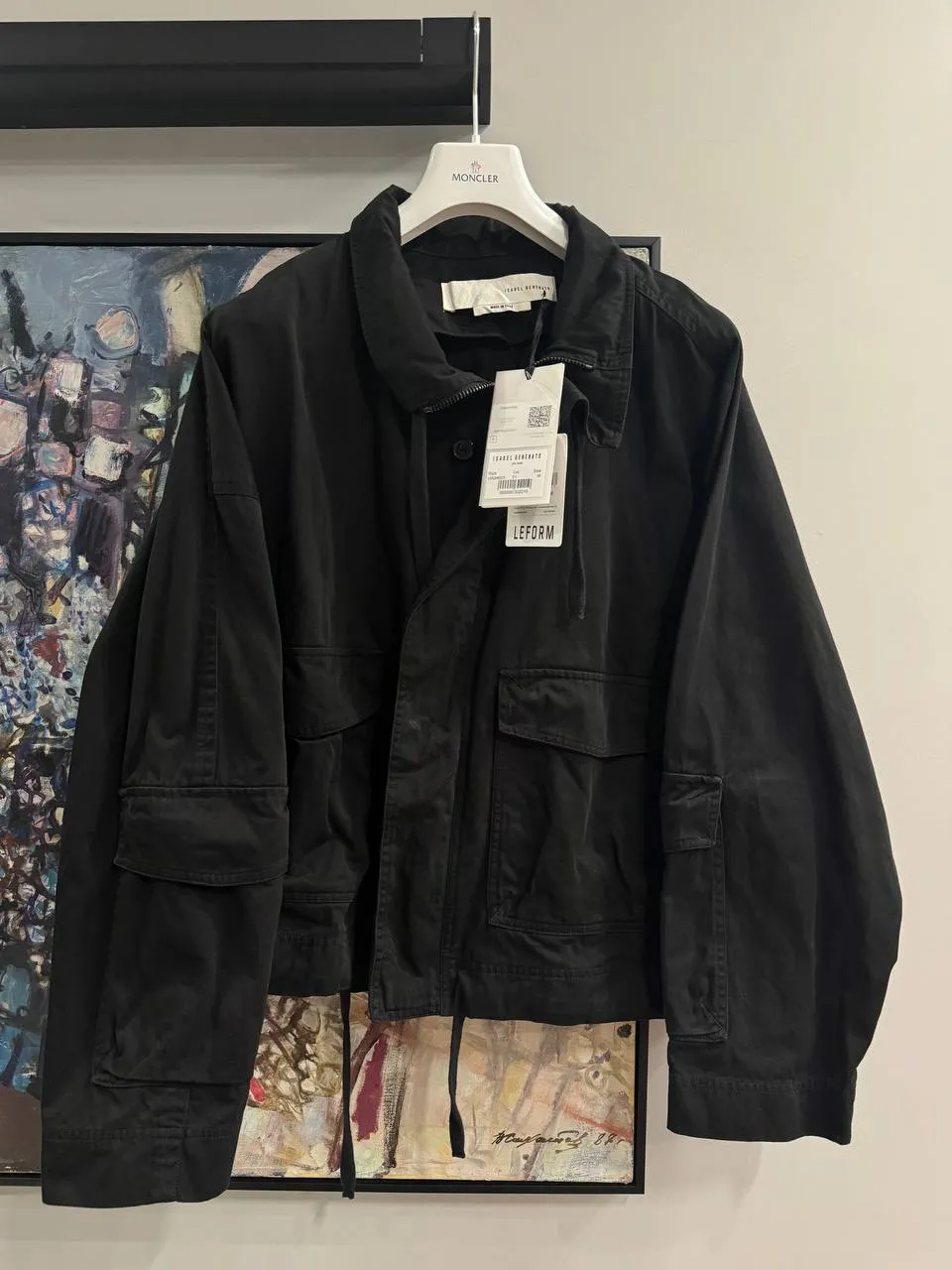 Isabel Benenato Cotton Bomber Jacket S/S 2025