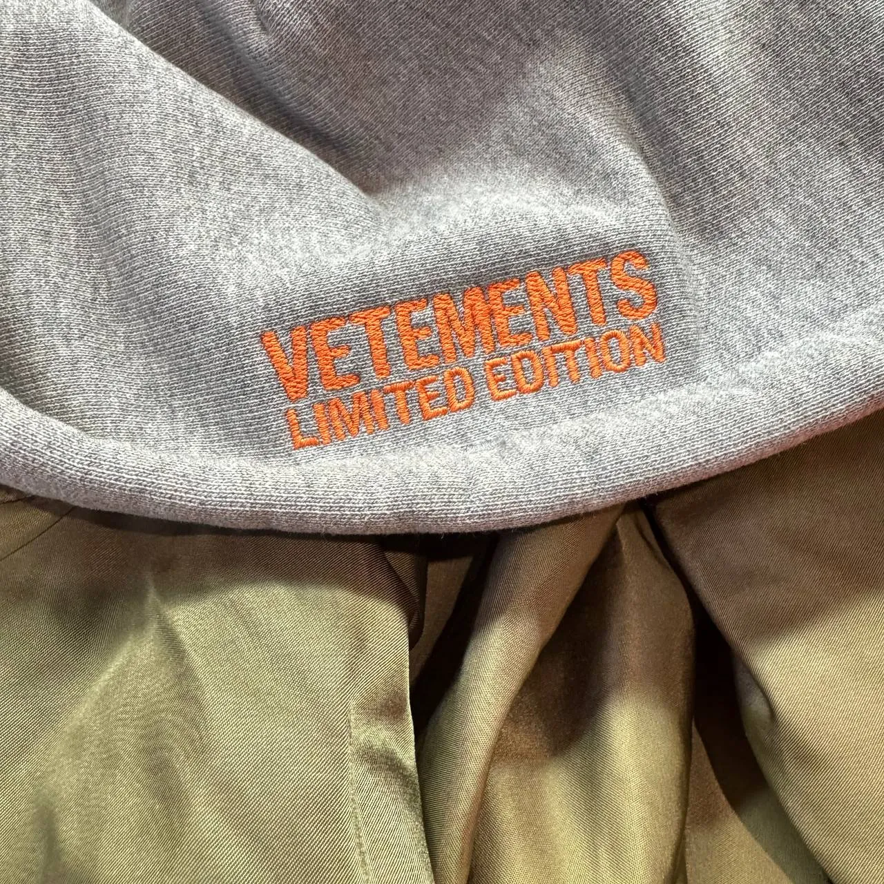 Vetements Double Bomber Green Very Rare