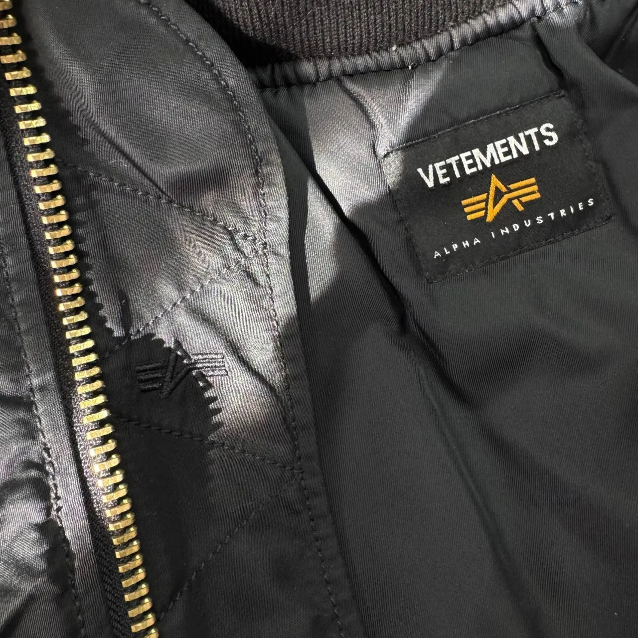 Vetements X Alpha Industries Bomber Jacket