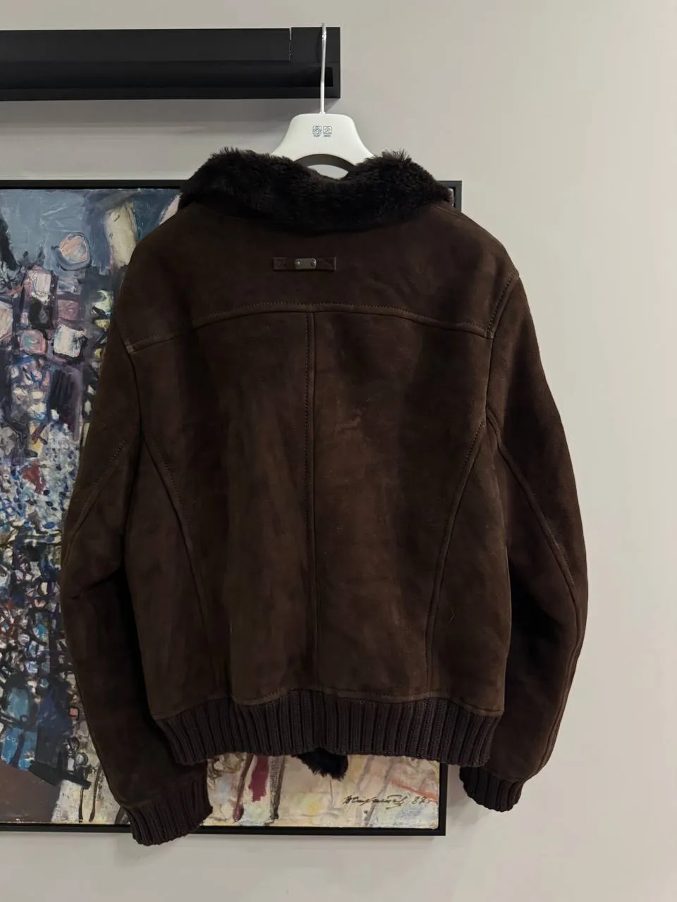 PR.OFF Light sheepskin coat