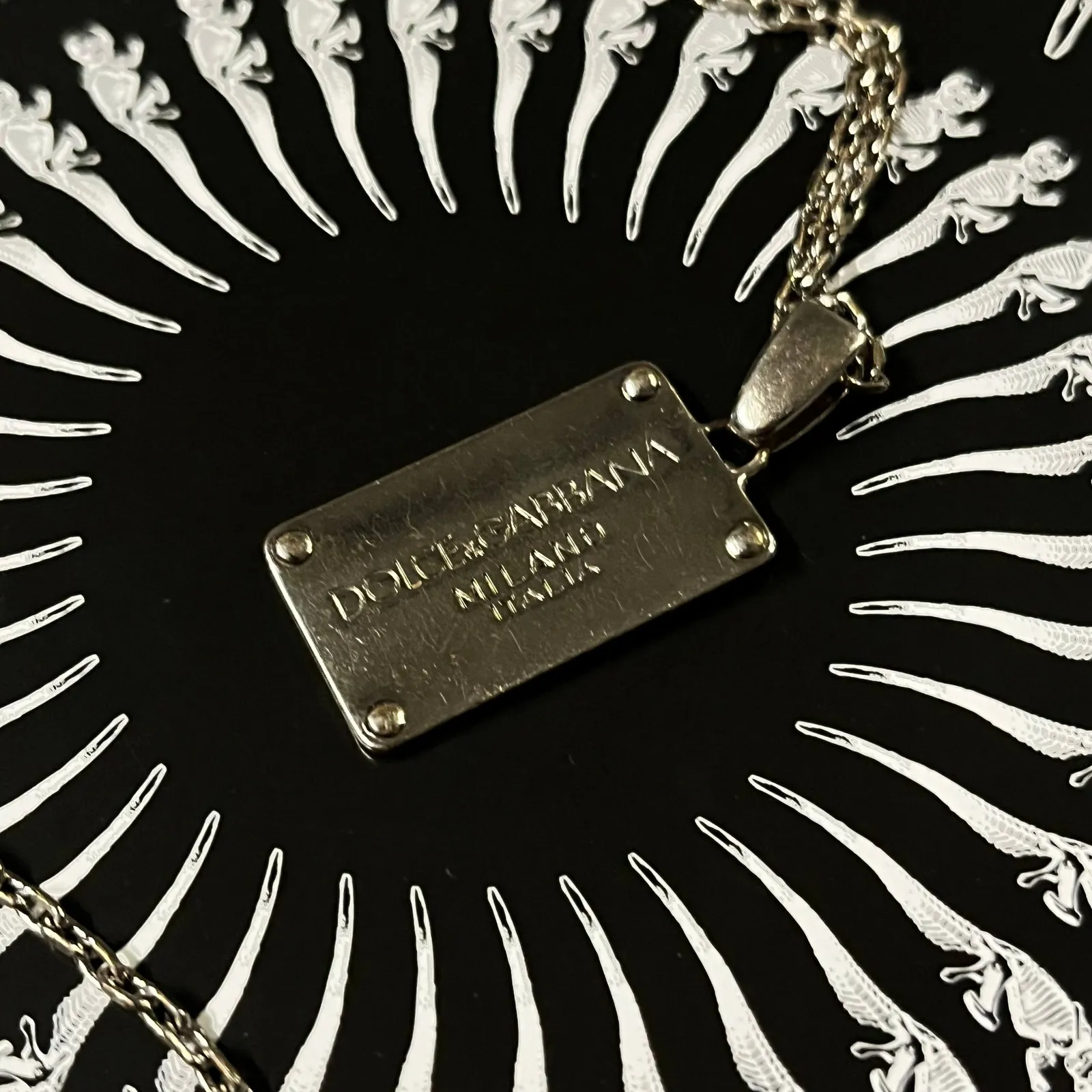 Dolce & Gabbana Plate Pendant