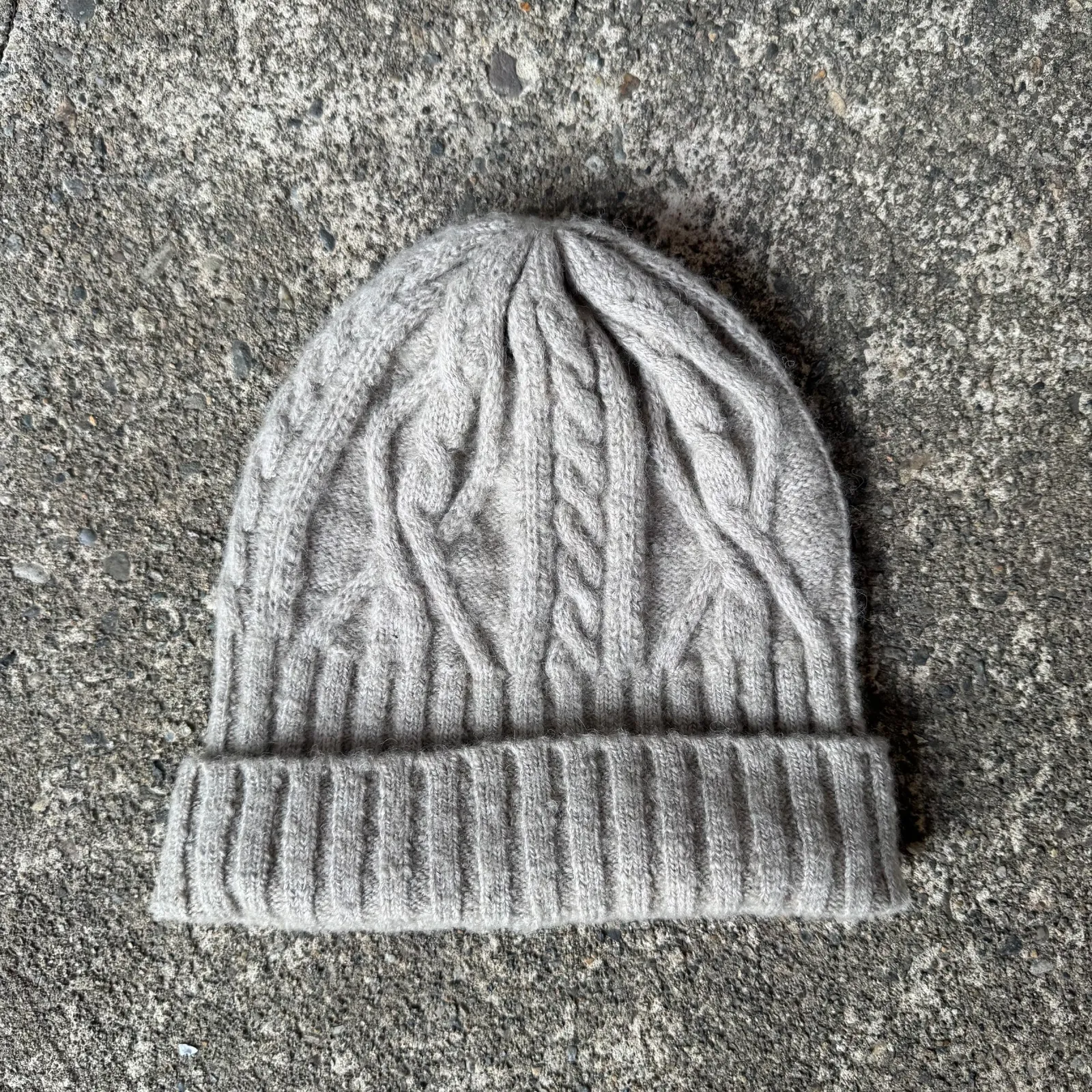 L.G.B. Cable Knit Beanie
