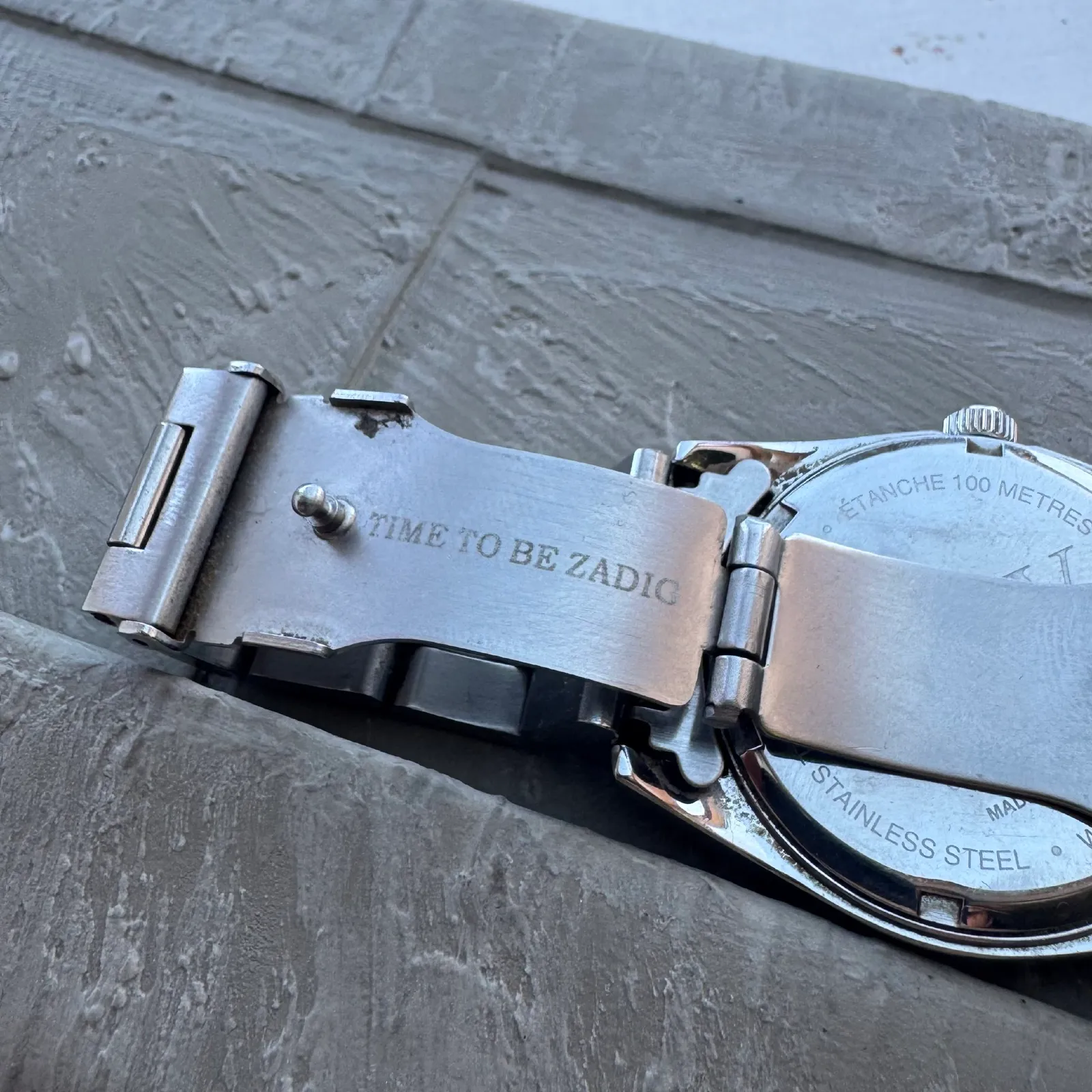 Zadig & Voltaire Timeless Skull Butterfly Watch