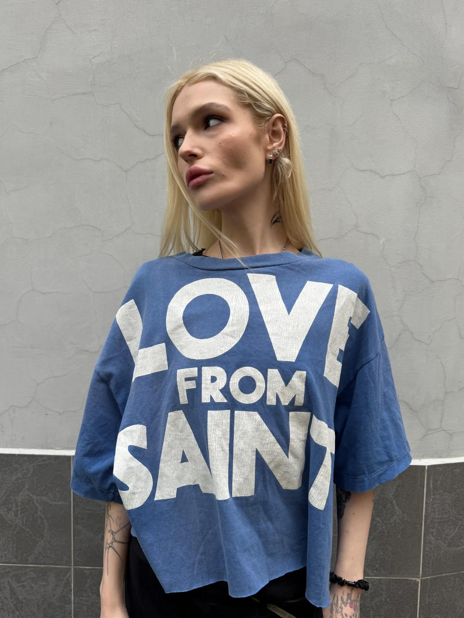 SAINT MXXXXXX Saint Michael Love From Saint T-Shirt