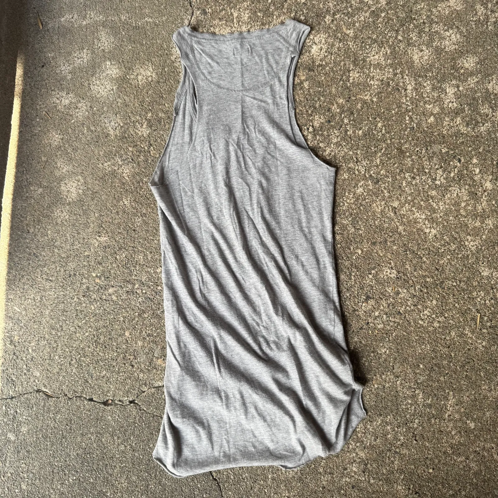 L.G.B. Henley Neck Long Tank Top