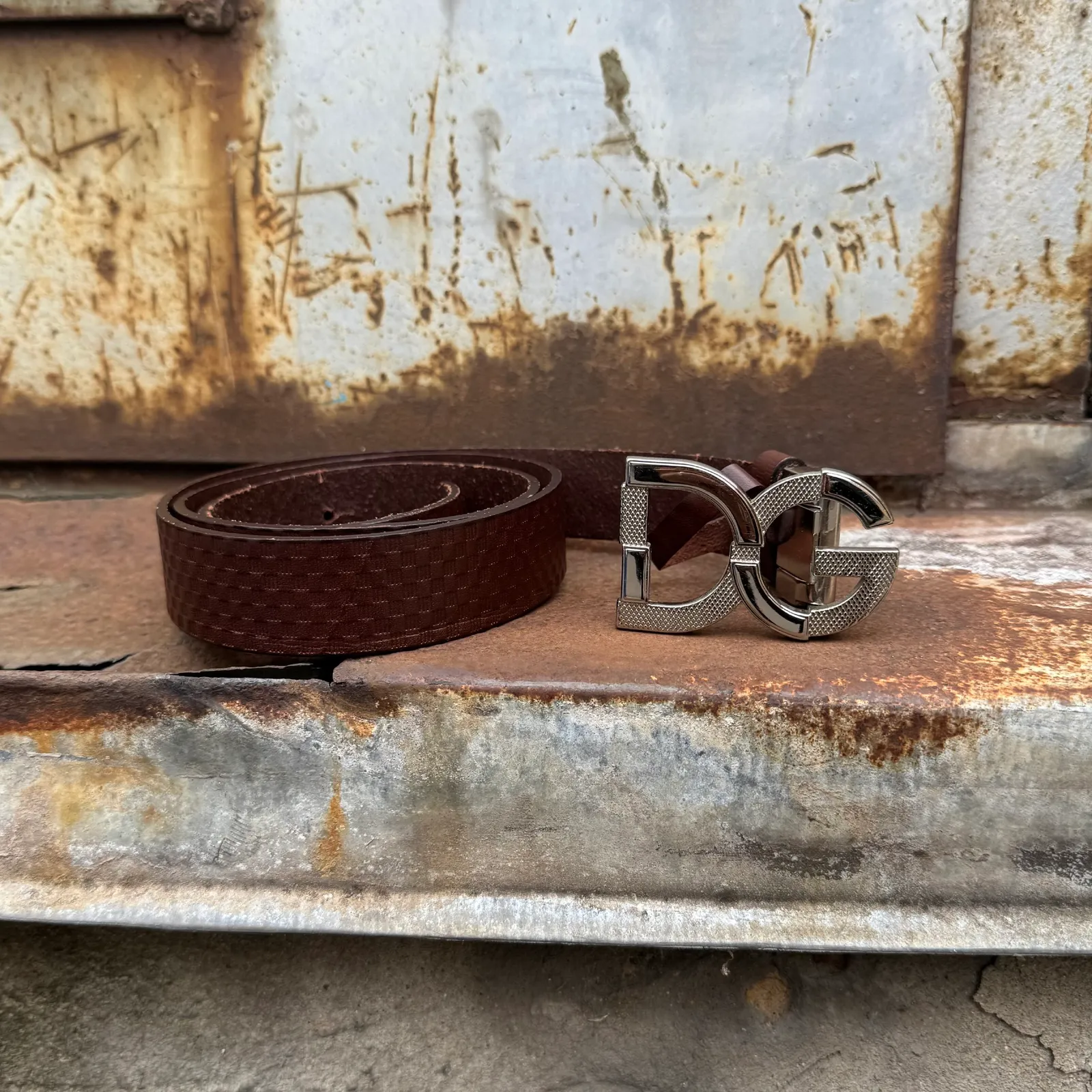Dolce & Gabbana Logo Belt