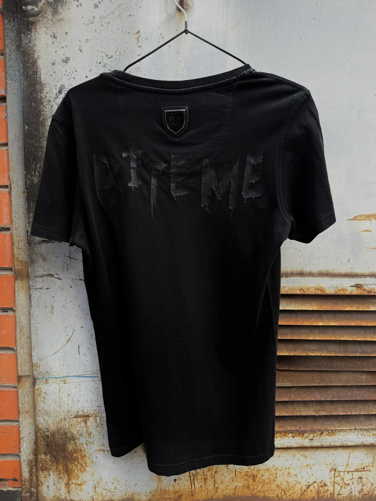 Philipp Plein Shark Skull "Bite Me" T-Shirt