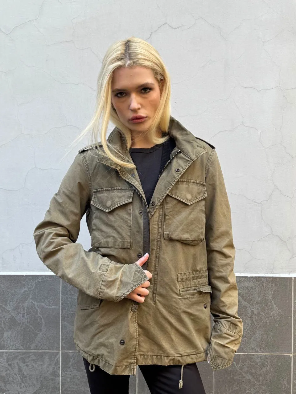 ATTACHMENT by Kazuki Kuraishi Washed M-65 Field Jacket