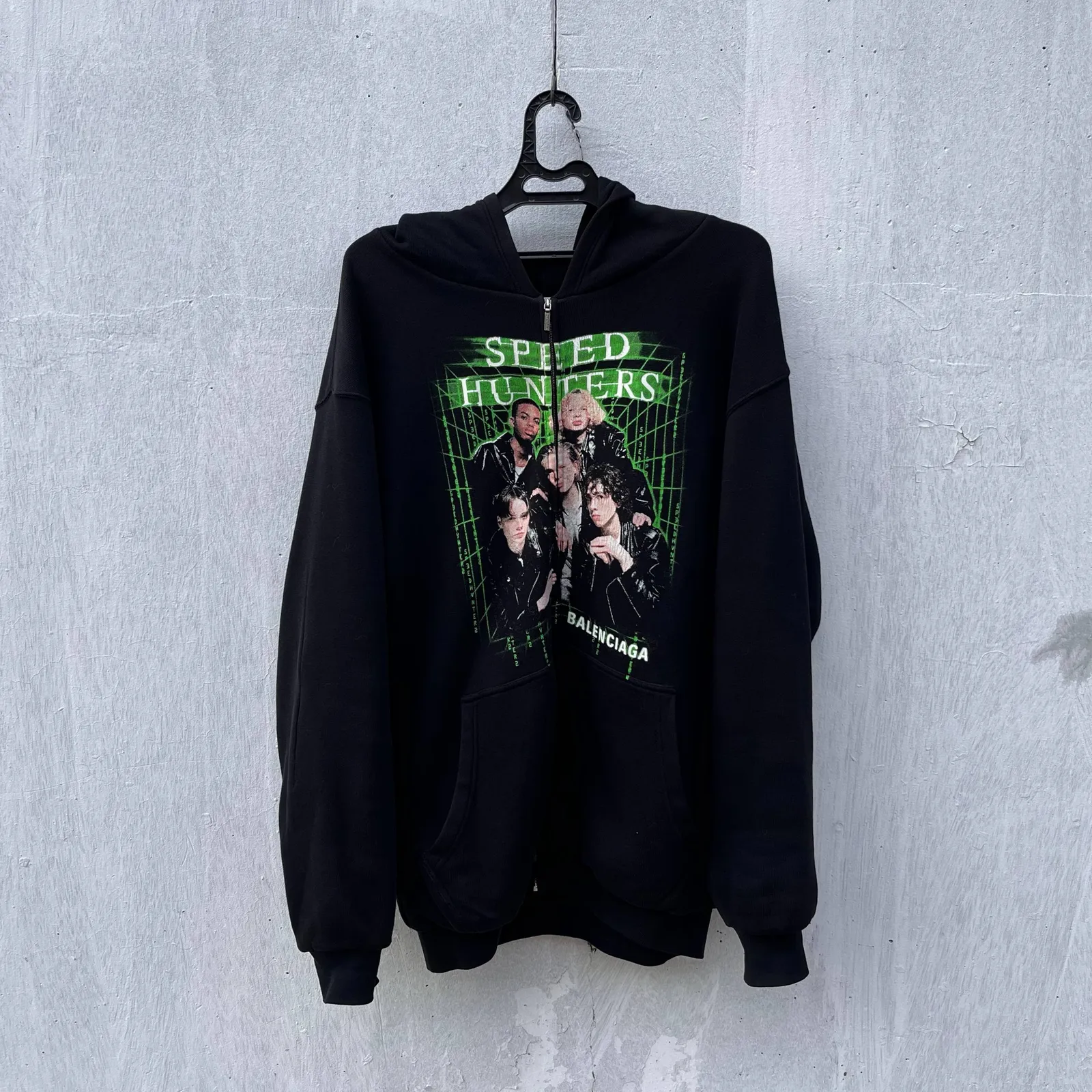 Balenciaga Speed Hunters Zip Hoodie
