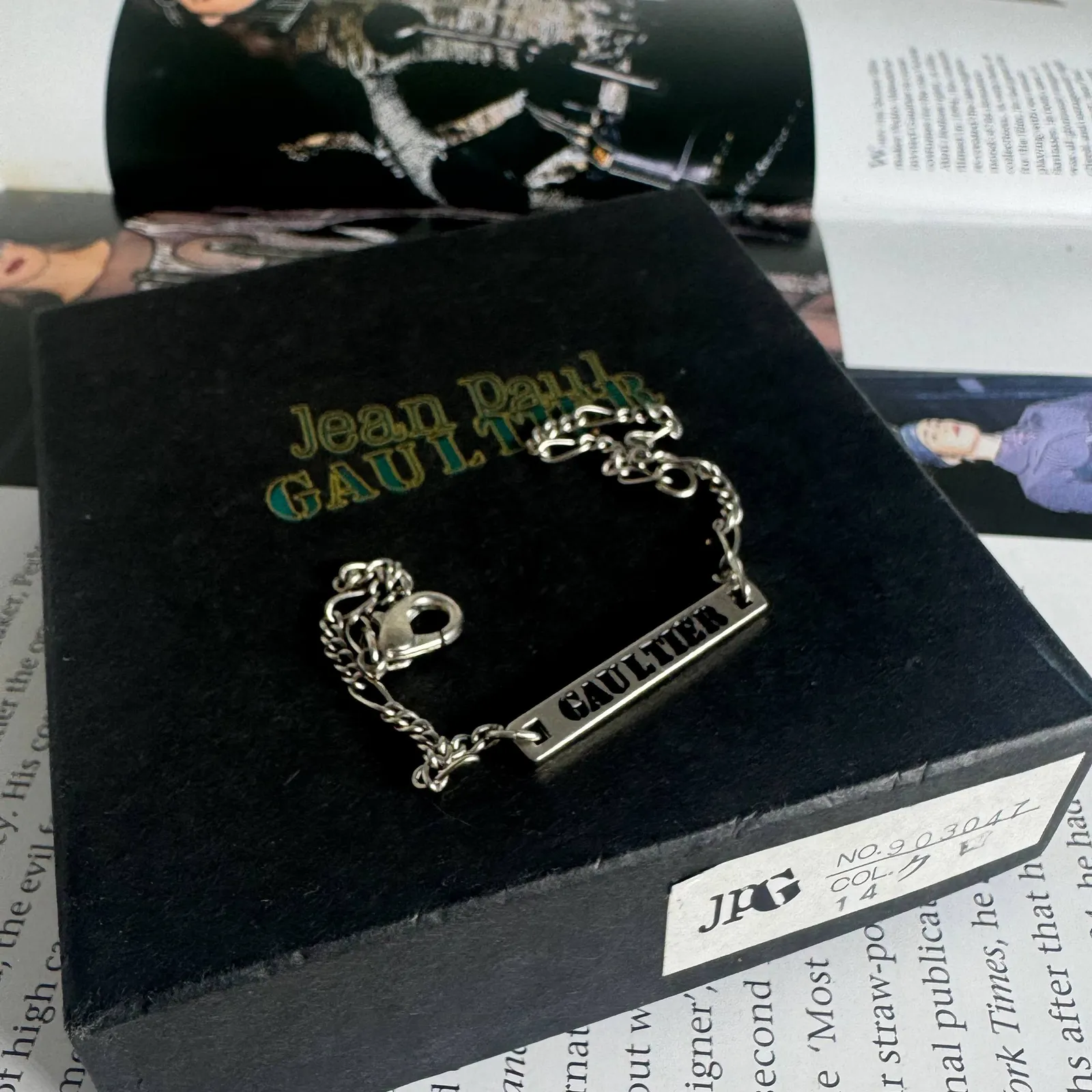 Jean Paul Gaultier Logo Bracelet