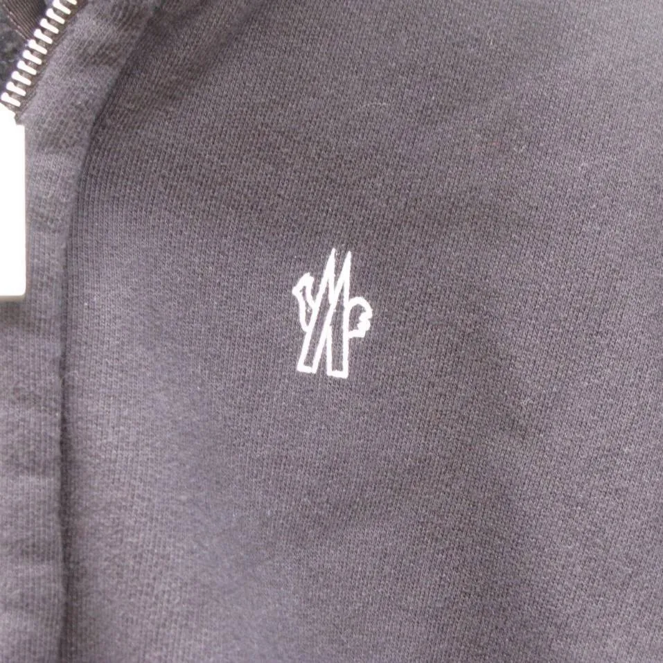 1017 Alyx Moncler Black Zip Hoodie