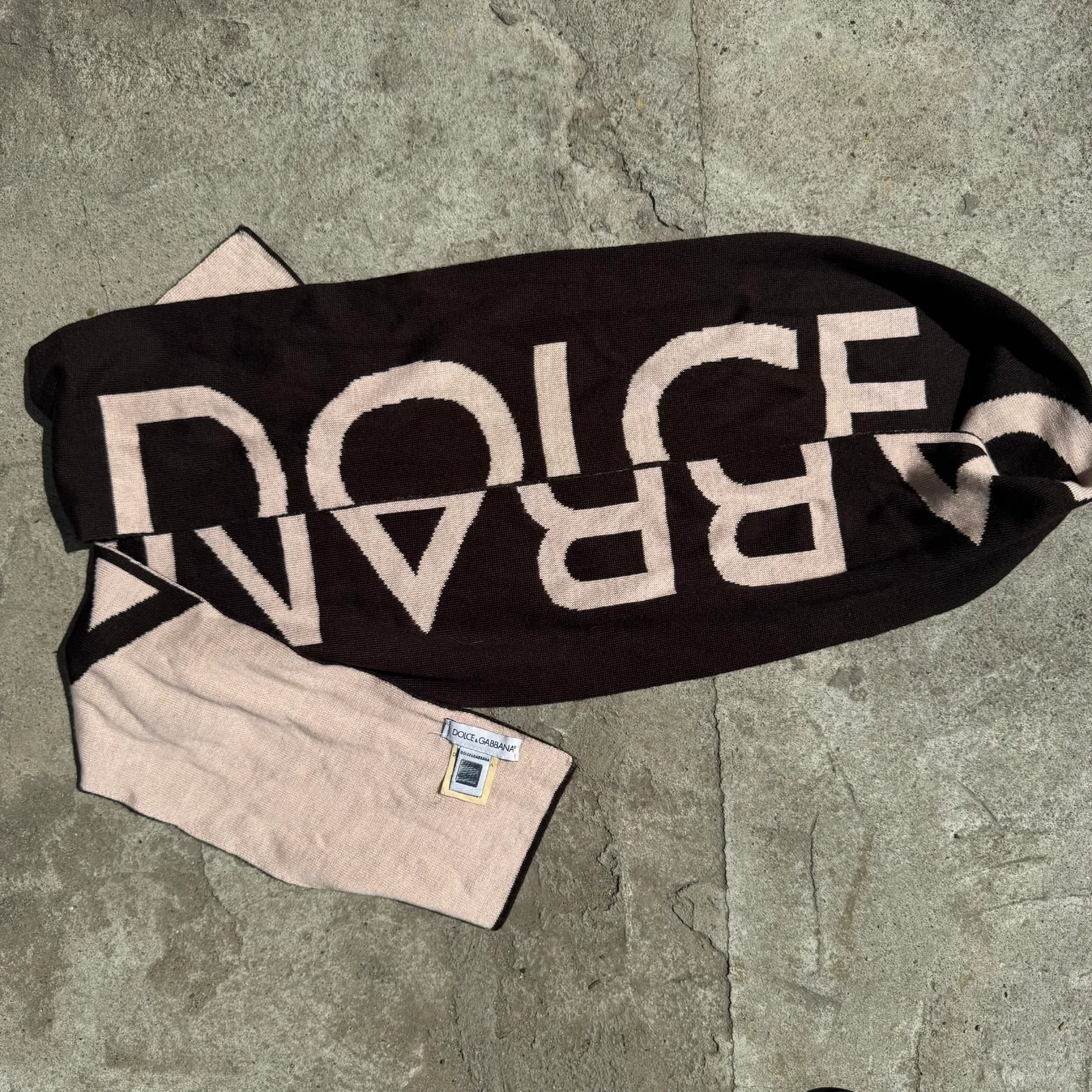 Dolce & Gabbana Scarf Jacquard Knit