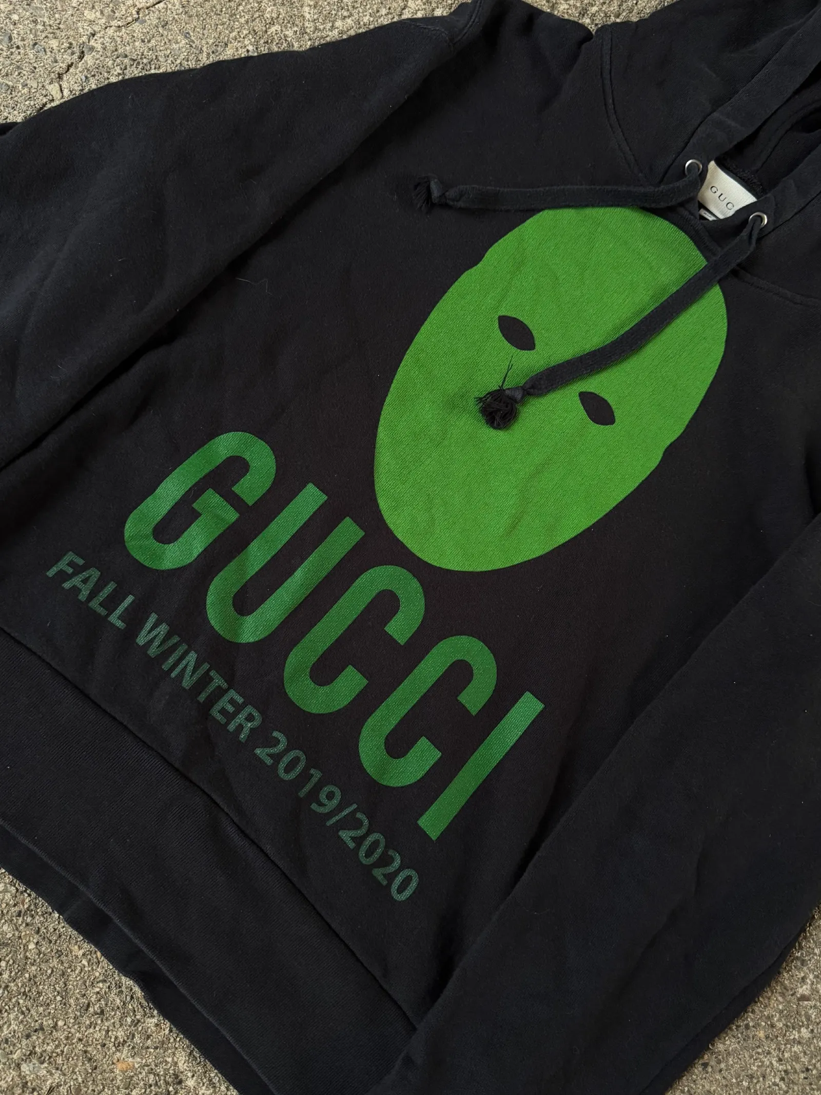 Gucci "The Mask As A Cut Between Visible And Invisible" Hoodie