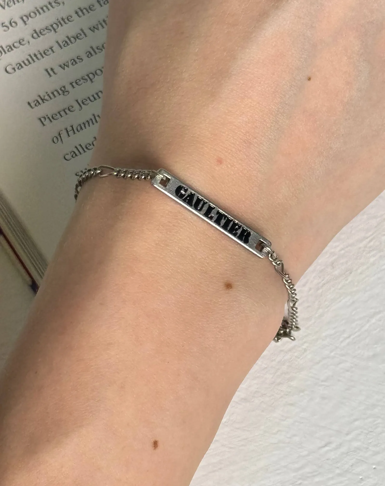 Jean Paul Gaultier Logo Bracelet