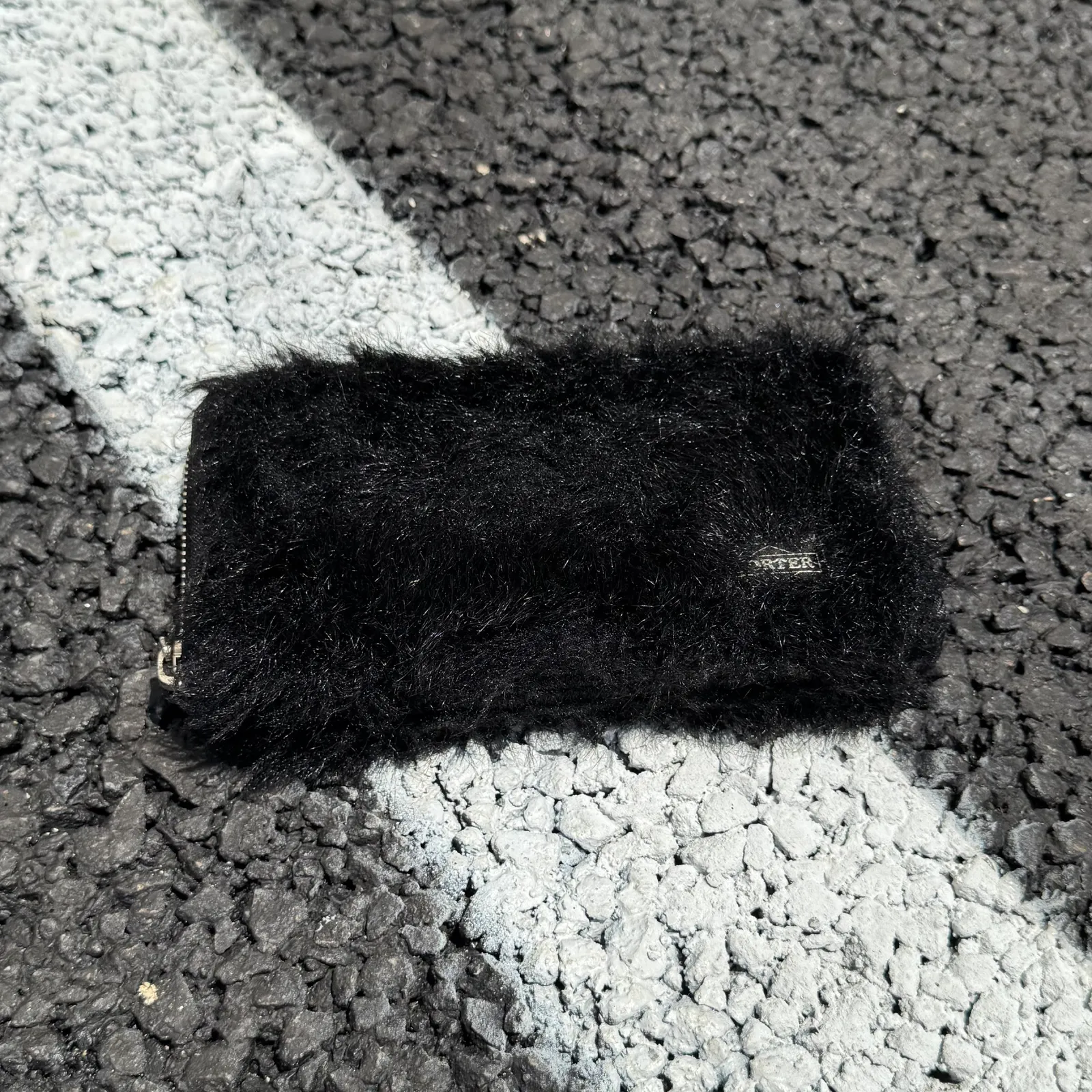 BEAMS BOY × PORTER Fur Long Wallet