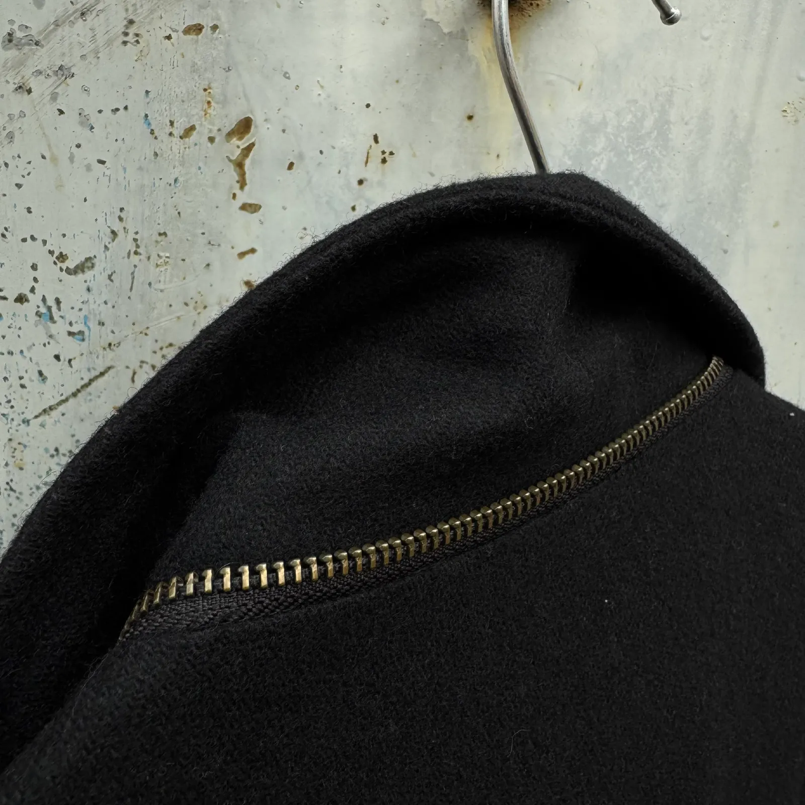 5351 Pour Les Hommes "Sample" Wool Military Jacket (M-65 Style) with Beaded Crest Patch