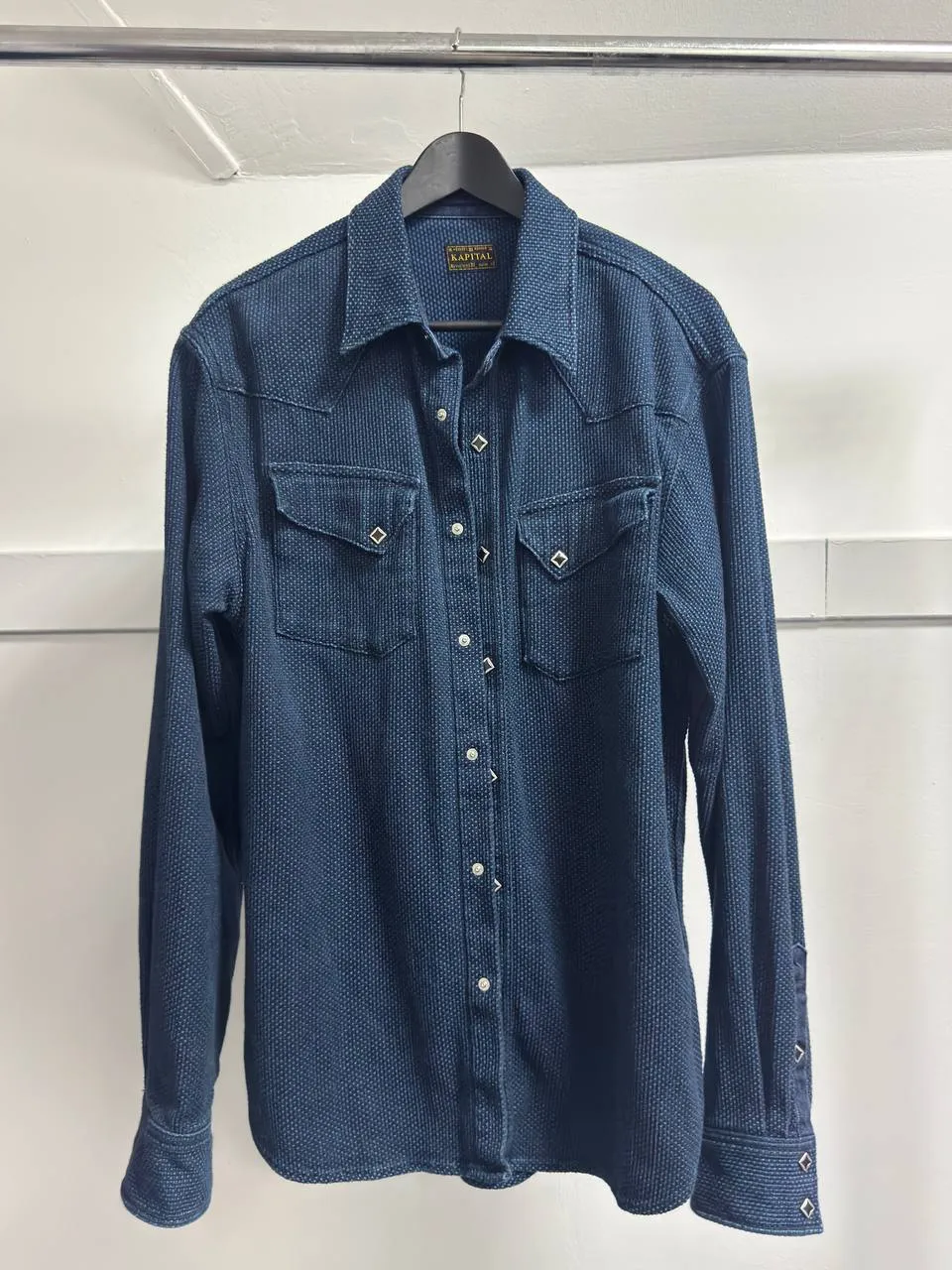 KAPITAL Kapital Blue Cotton Shirt