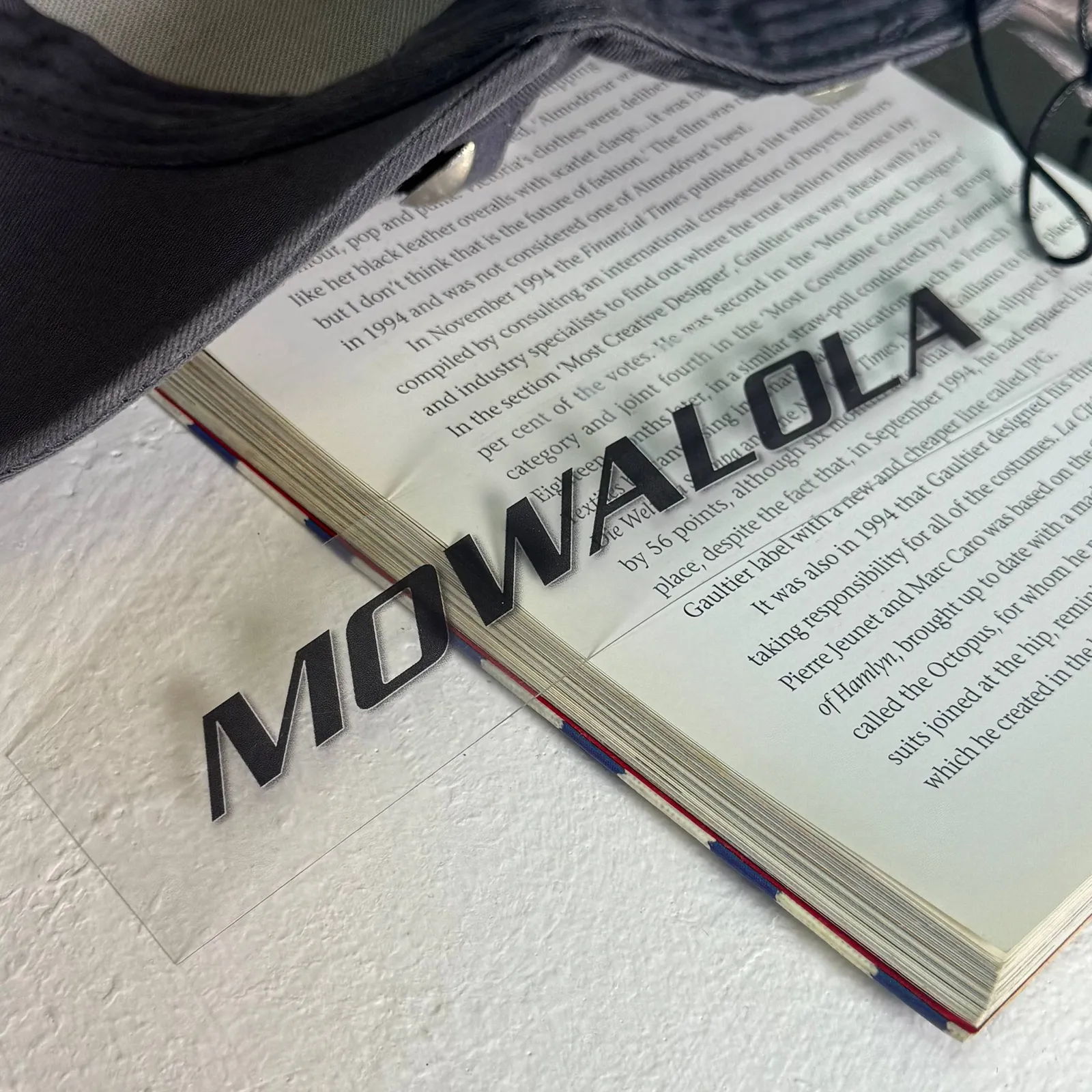 Mowalola Logo Cap