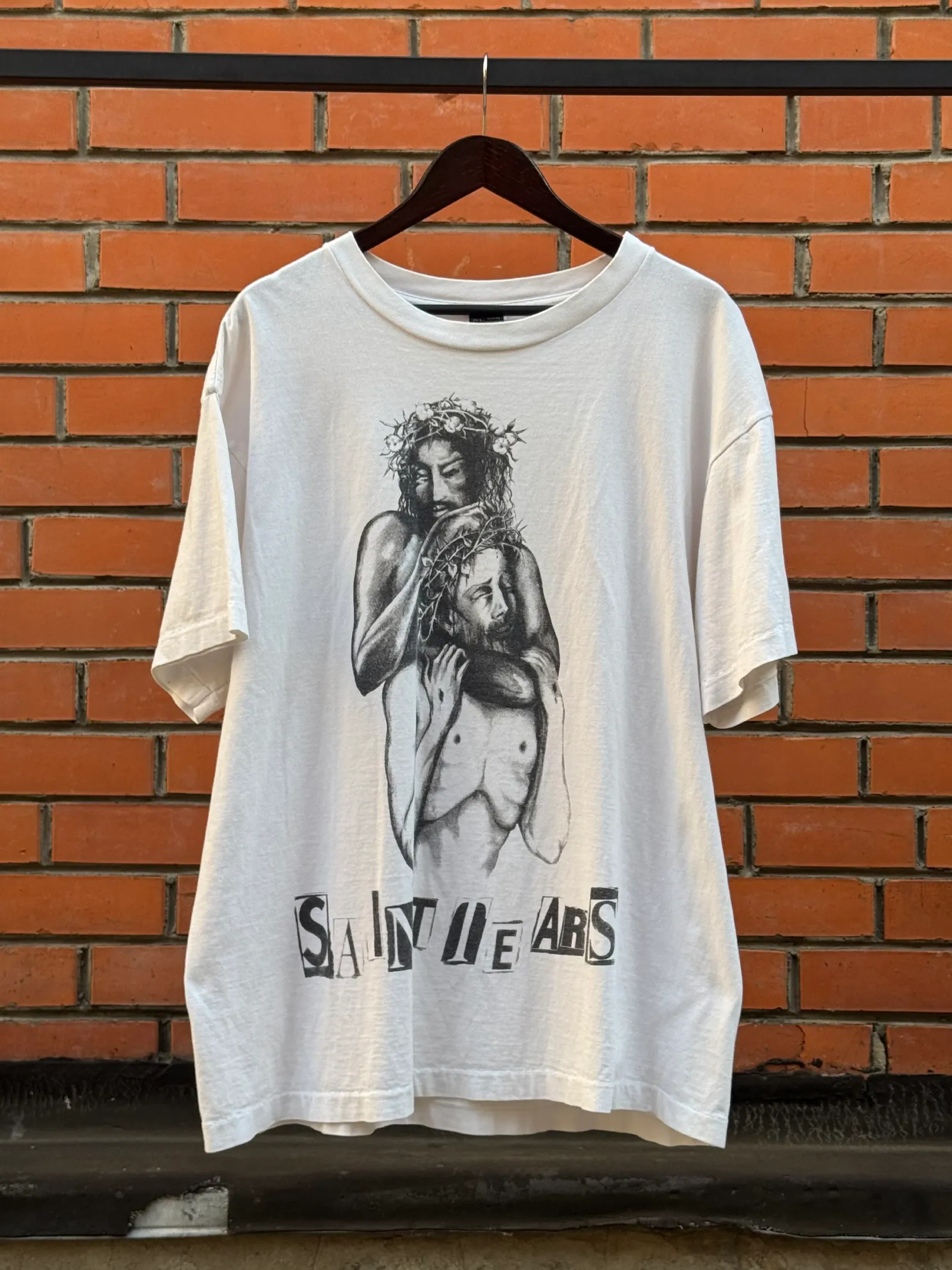 SAINT MICHAEL × DENIM TEARS 21AW STT TEE DBL JESUS