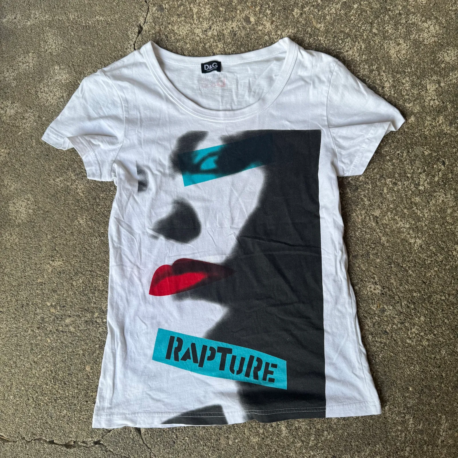 Vintage D&G Dolce & Gabbana "Rapture Blondie" Graphic T-Shirt