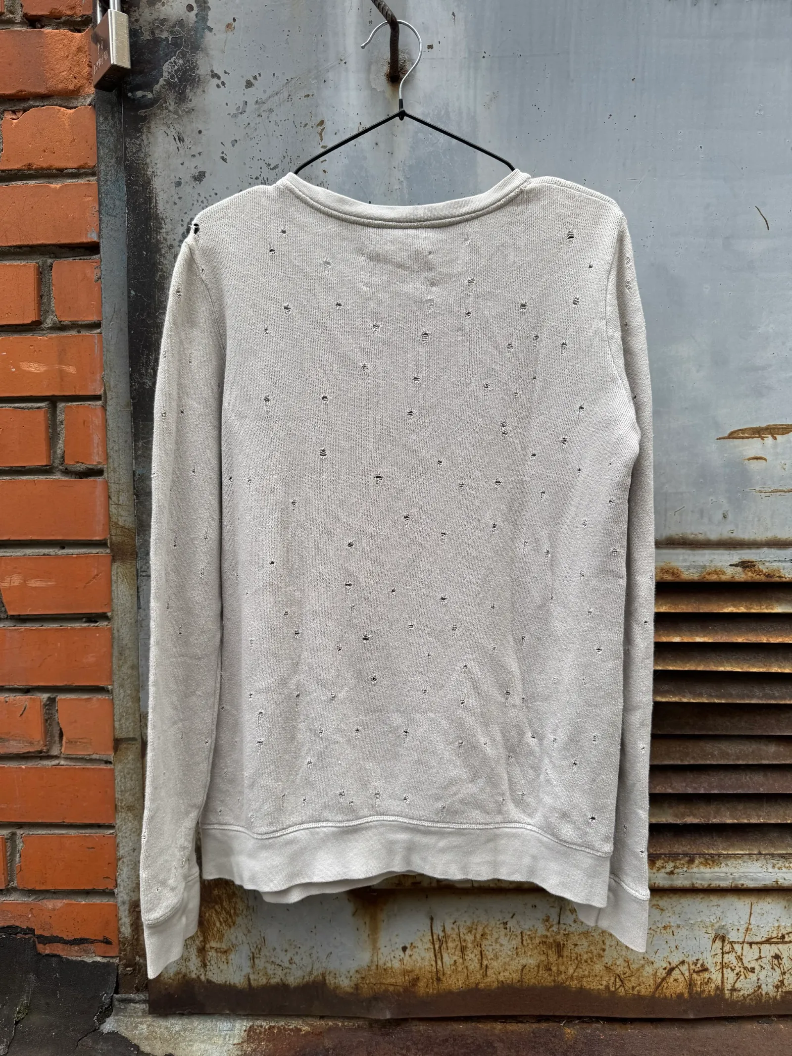 Zadig & Voltaire Distressed Skull Sweatshirt