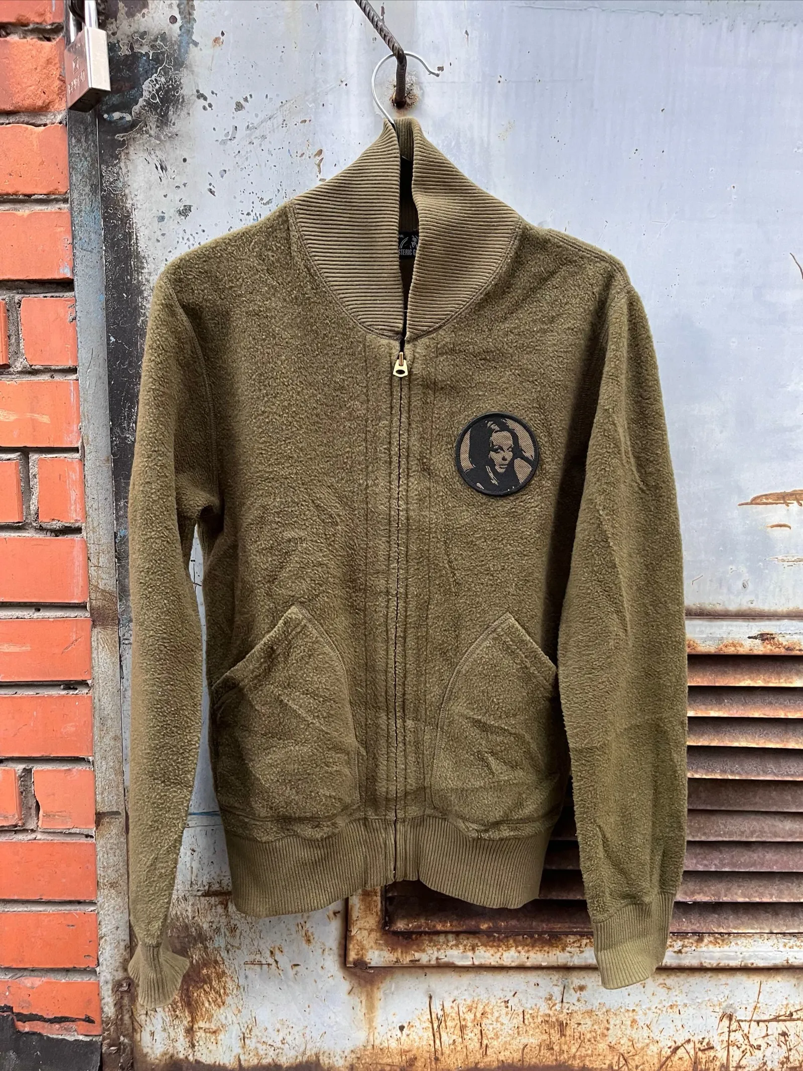Hysteric Glamour "Strutter" Fleece Track Jacket