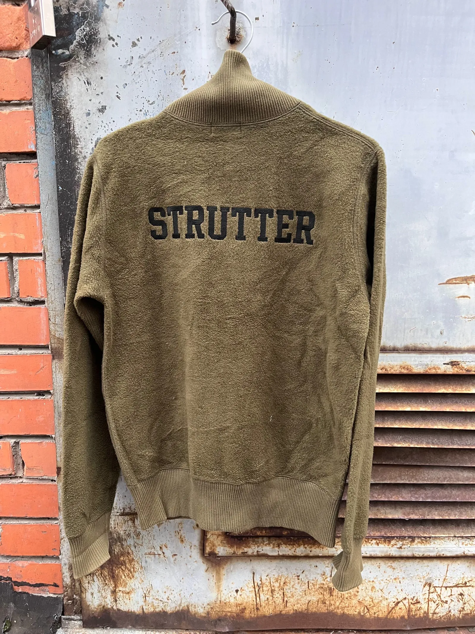 Hysteric Glamour "Strutter" Fleece Track Jacket