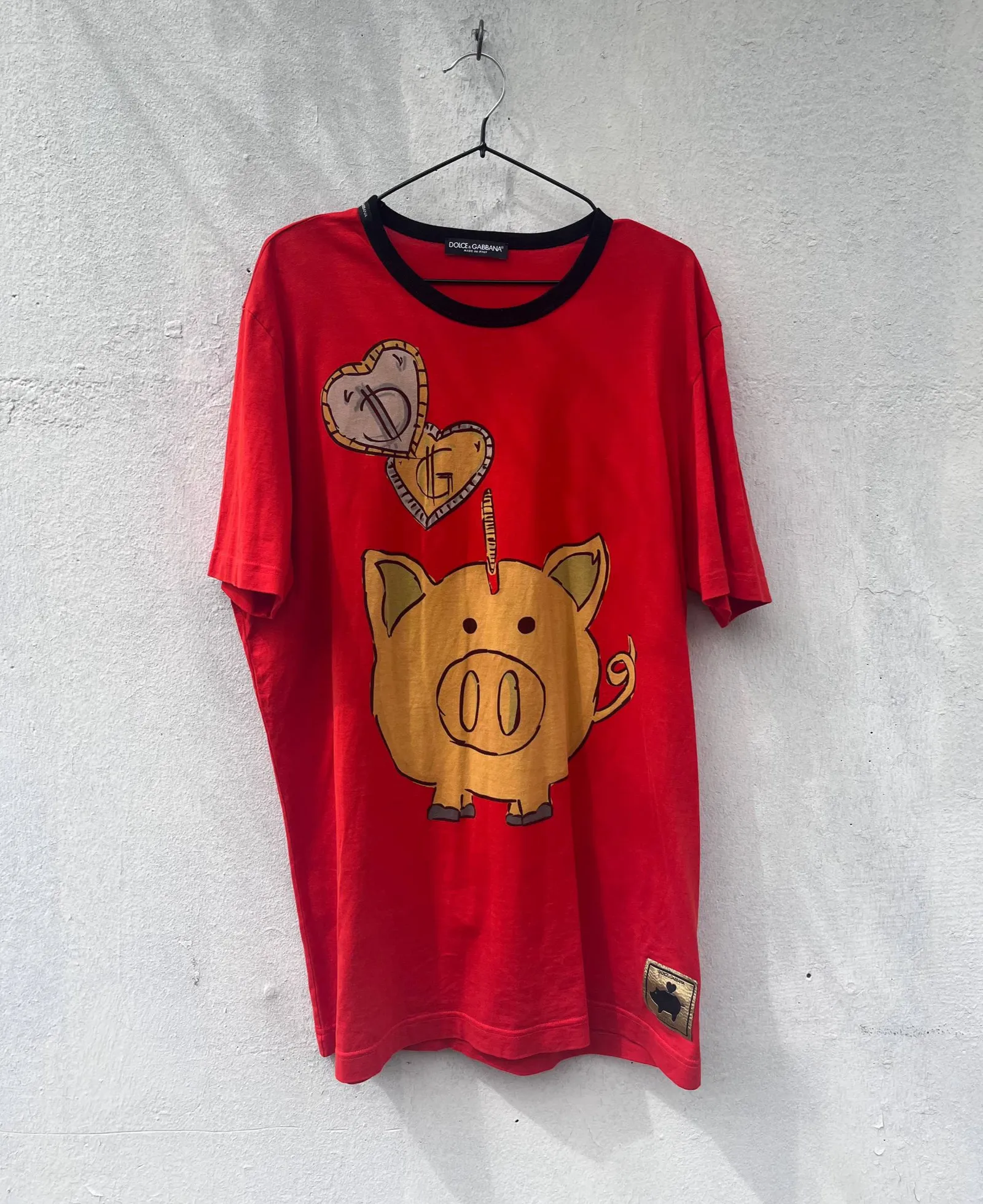 Dolce & Gabbana «2019 Pig Year» Tee