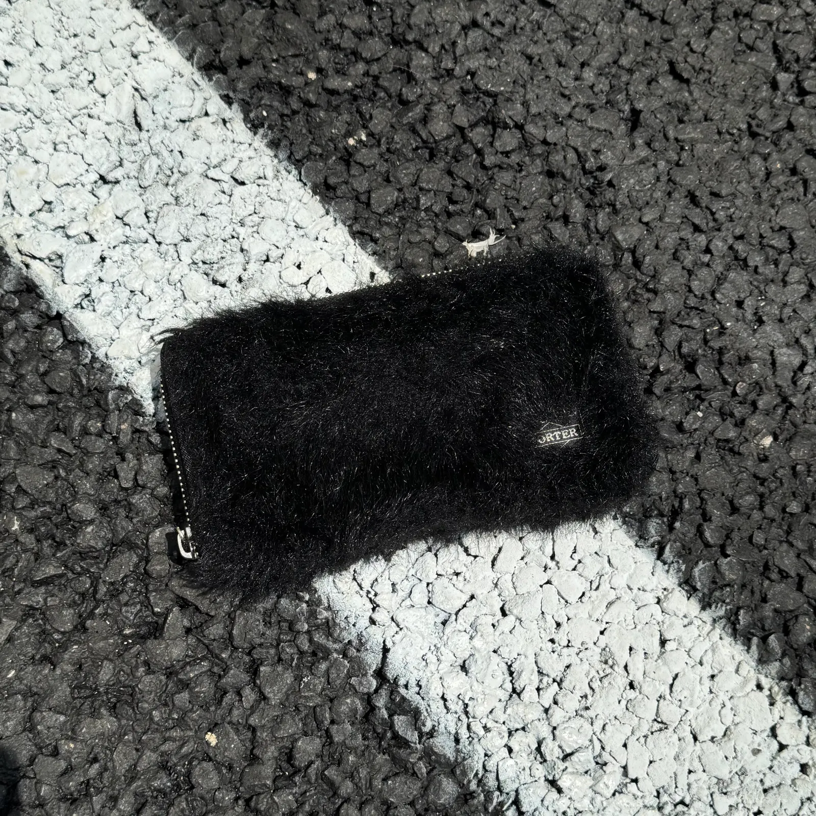 BEAMS BOY × PORTER Fur Long Wallet