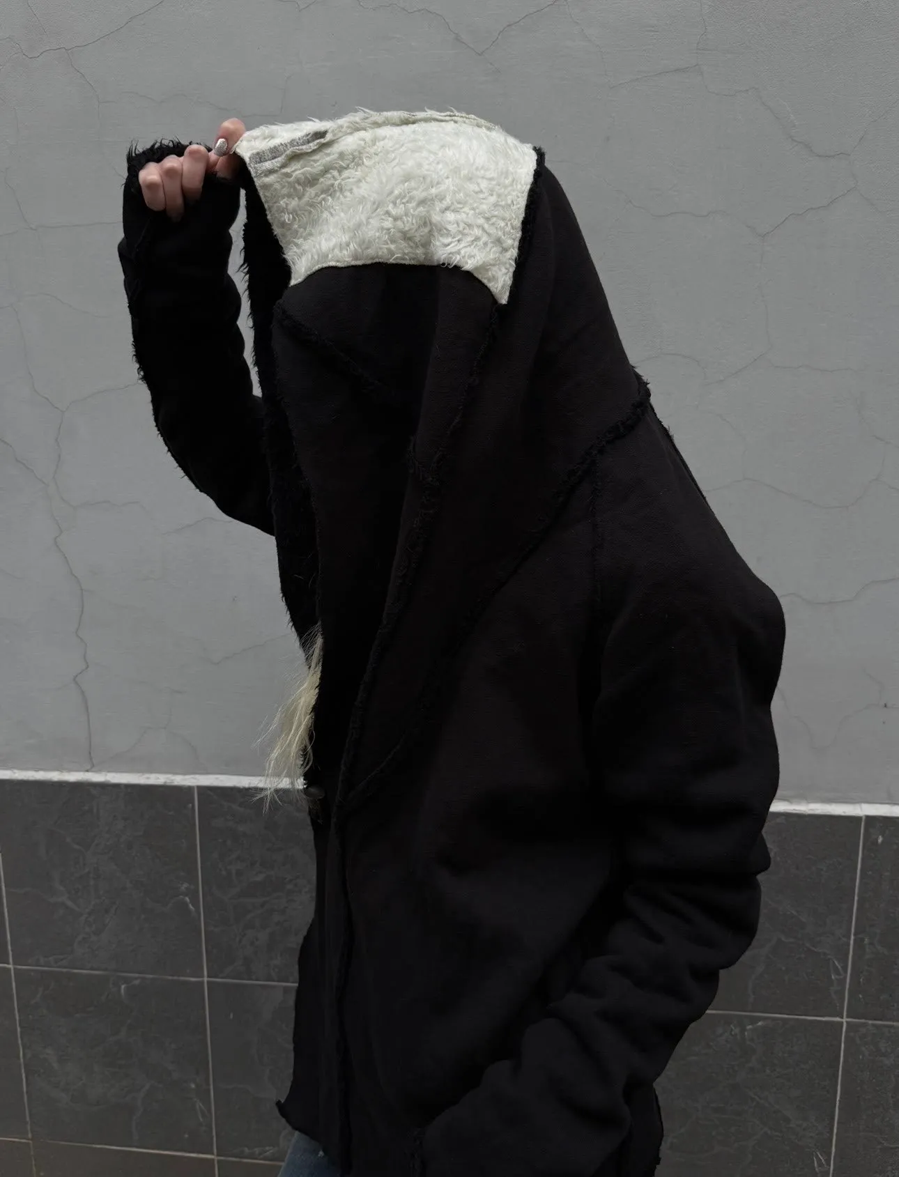 LGB Faux Fur Trimmed Coat