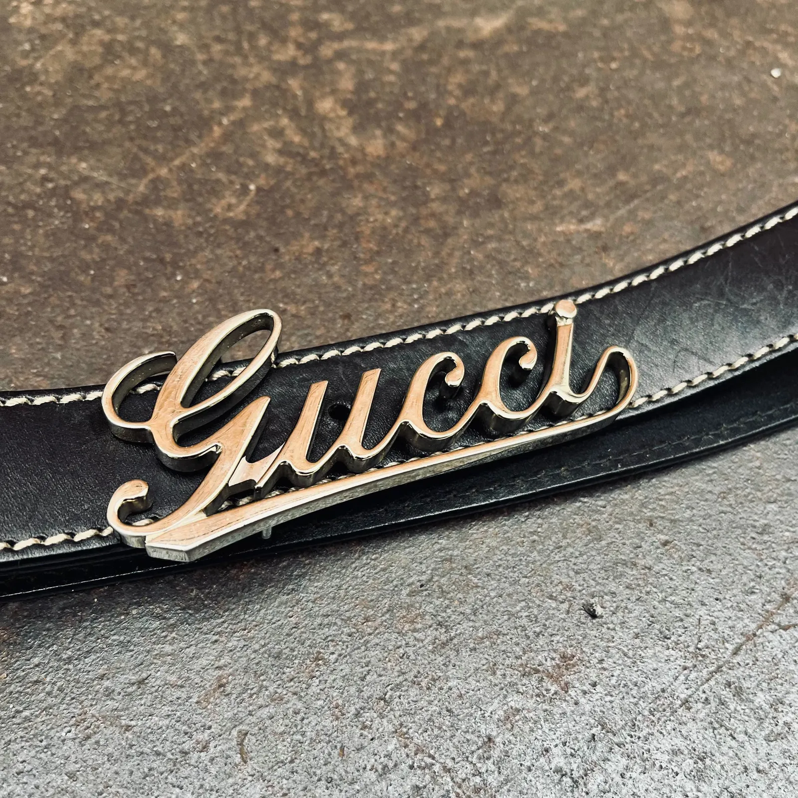 Gucci Logo Belt