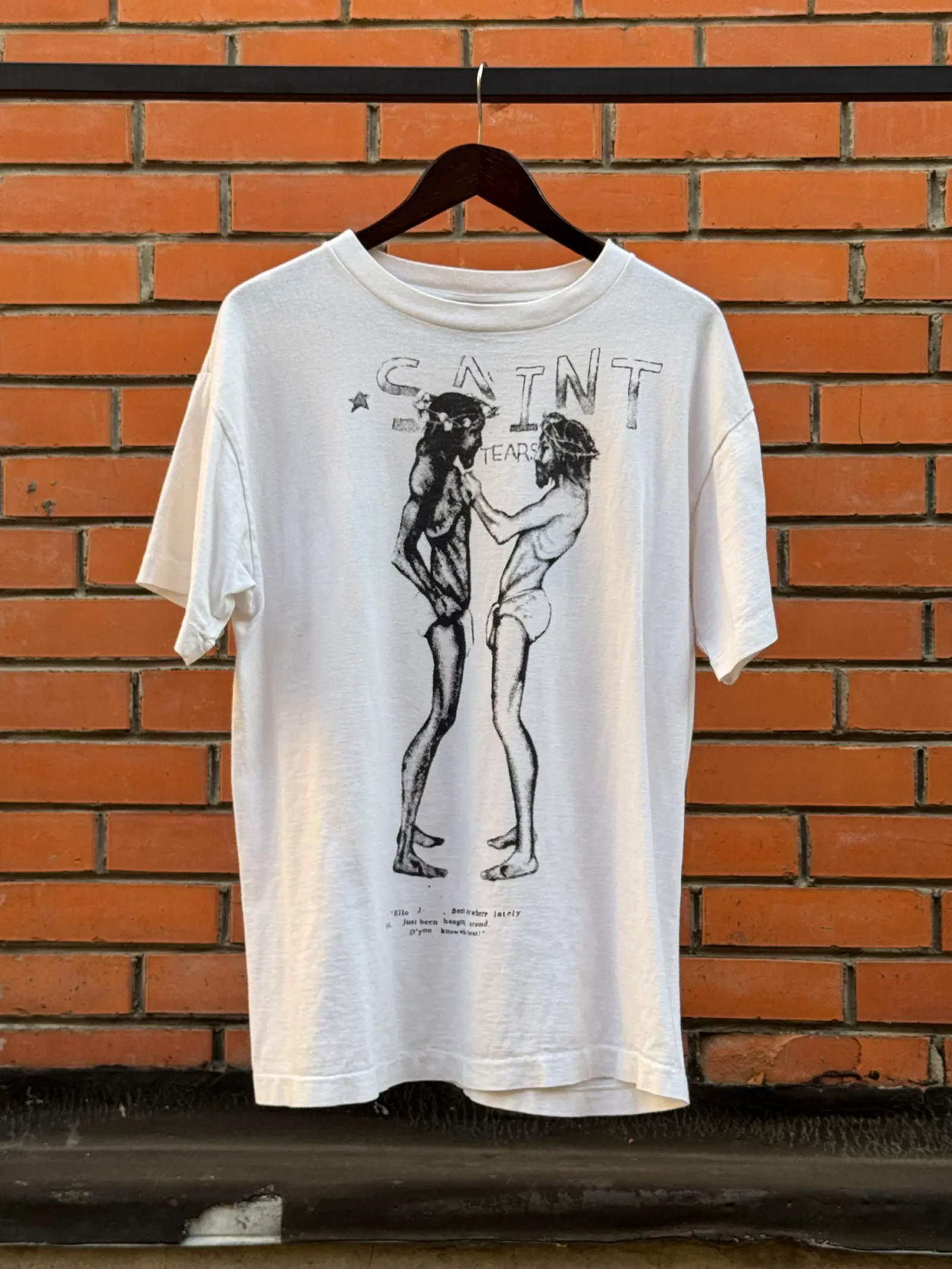 SAINT Mxxxxxx × DENIM TEARS SAINT TEARS T-Shirt