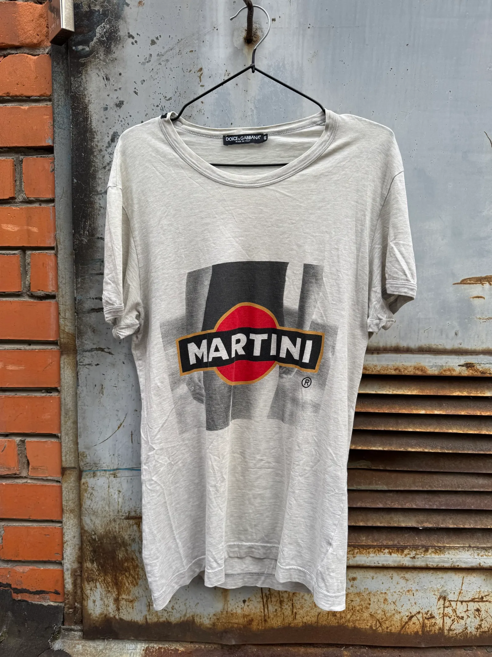 Dolce & Gabbana x Martini Vintage Graphic Tee