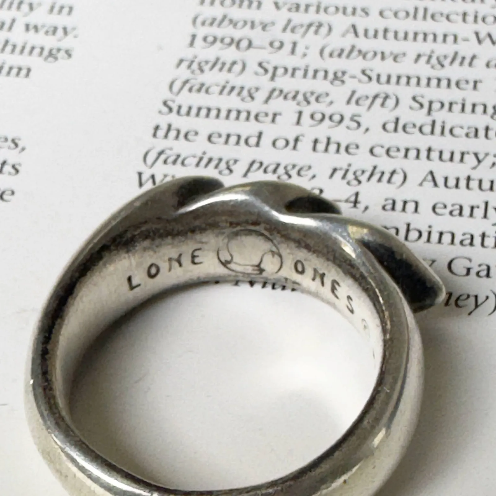 Lone Ones Waves Ring