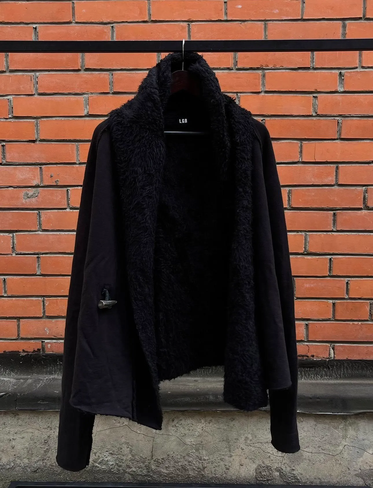 LGB Faux Fur Trimmed Coat