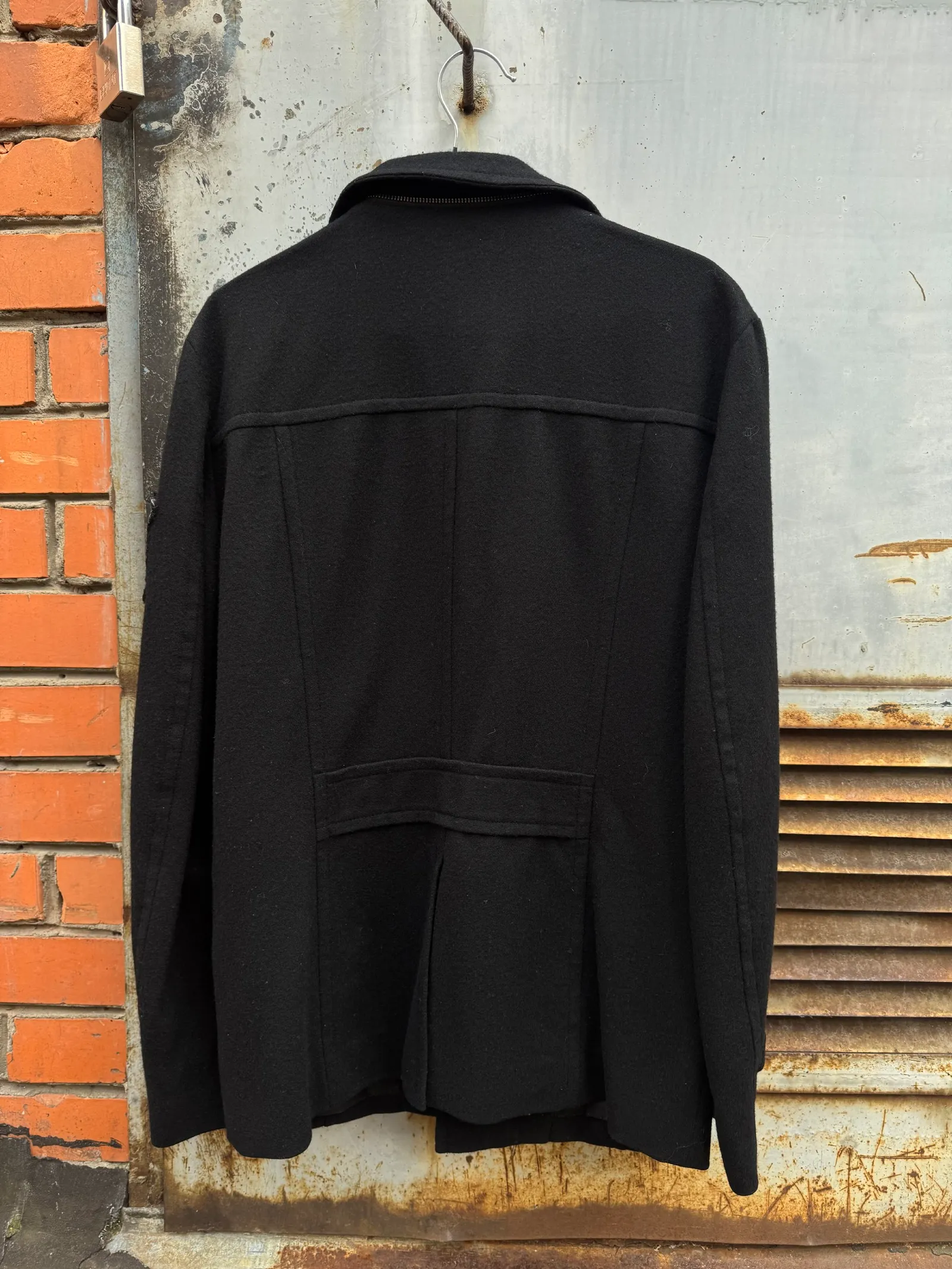 5351 Pour Les Hommes "Sample" Wool Military Jacket (M-65 Style) with Beaded Crest Patch