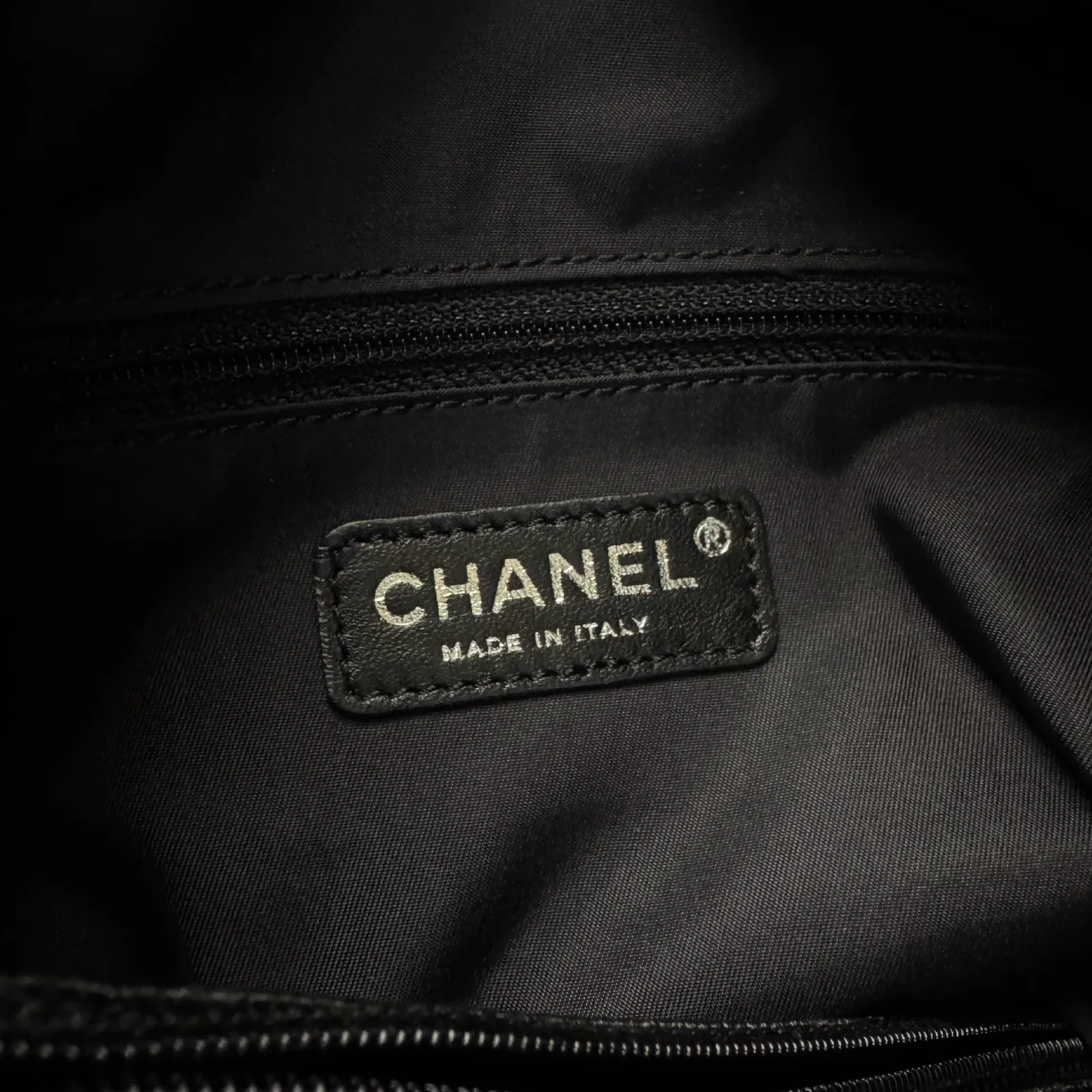Chanel Paris-Biarritz Canvas & Leather Tote