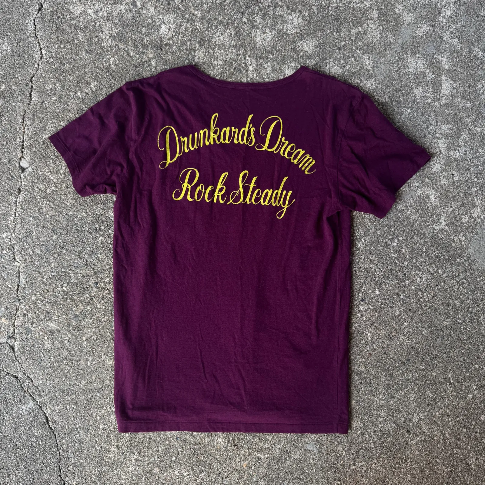 Wacko Maria V-Neck Pocket T-Shirt "Drunkard's Dream
