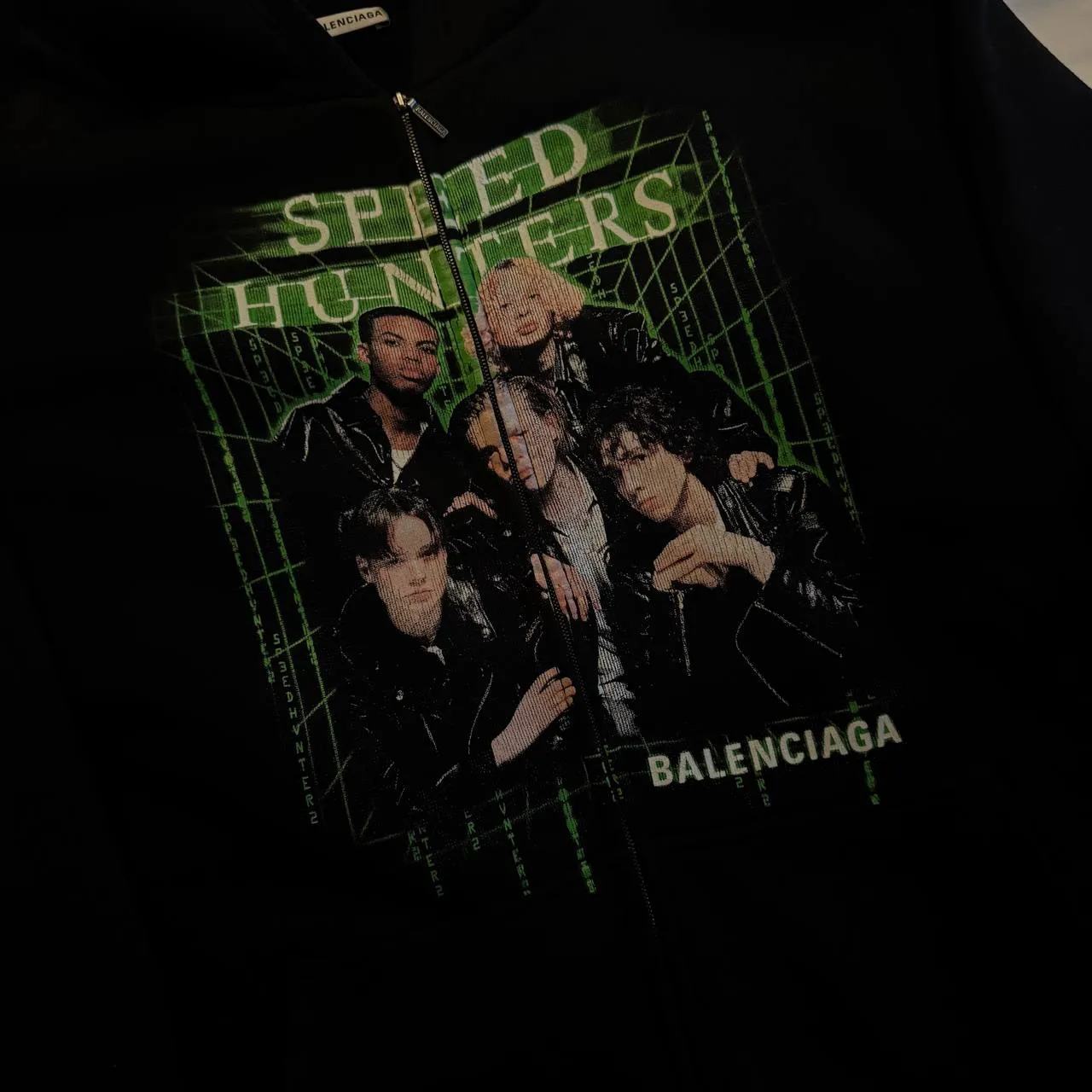 Balenciaga Speed Hunters Zip Hoodie